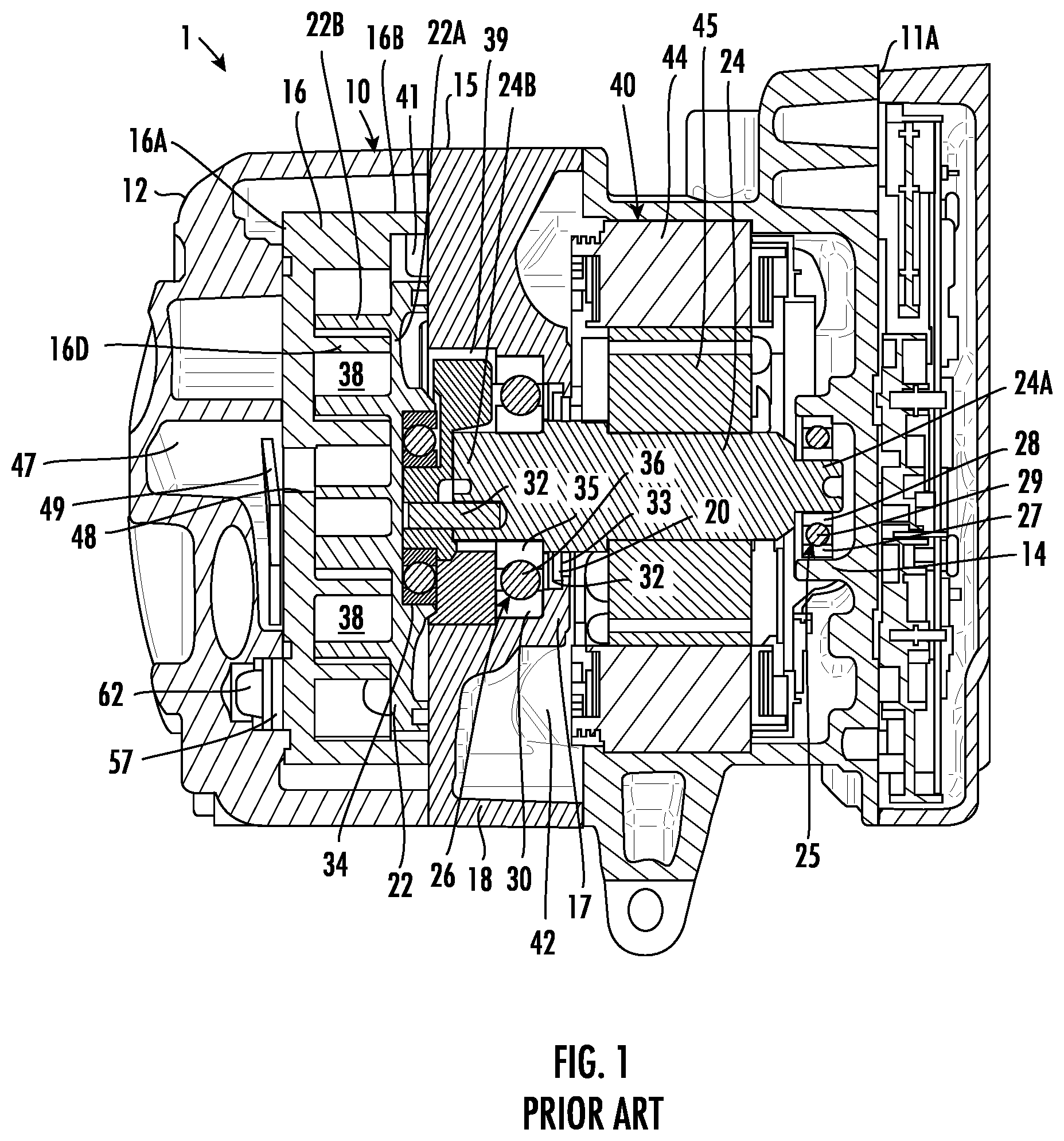 Patent US12129853 Figure 1 – Fluid filter for a compressor