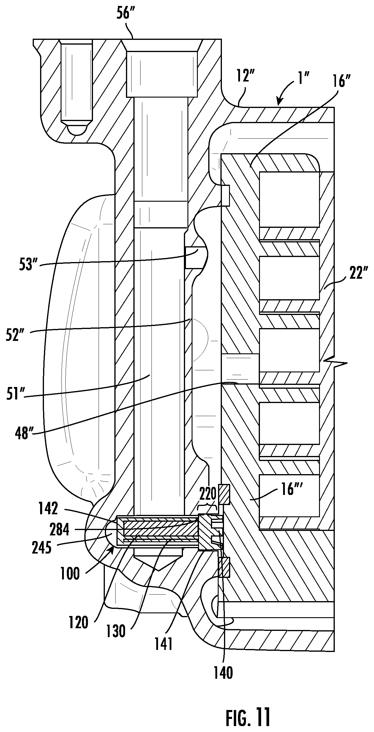 Patent US12129853 Figure 8 – Fluid filter for a compressor