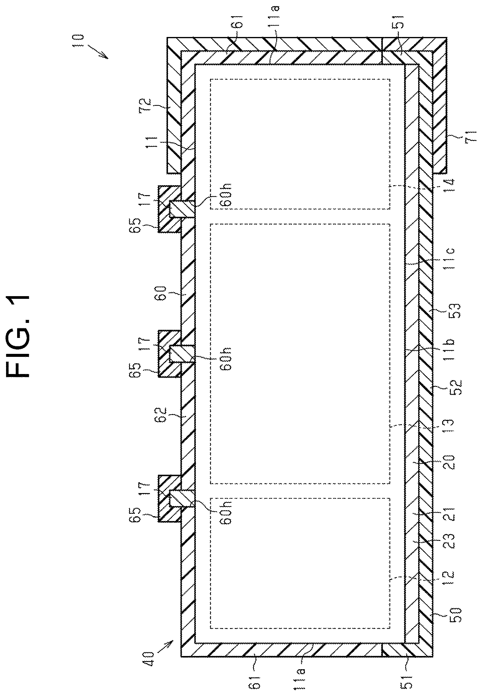 Patent US12129855 Figure 1 – Sound absorbing cover and vibration insulating support for an electric compressor