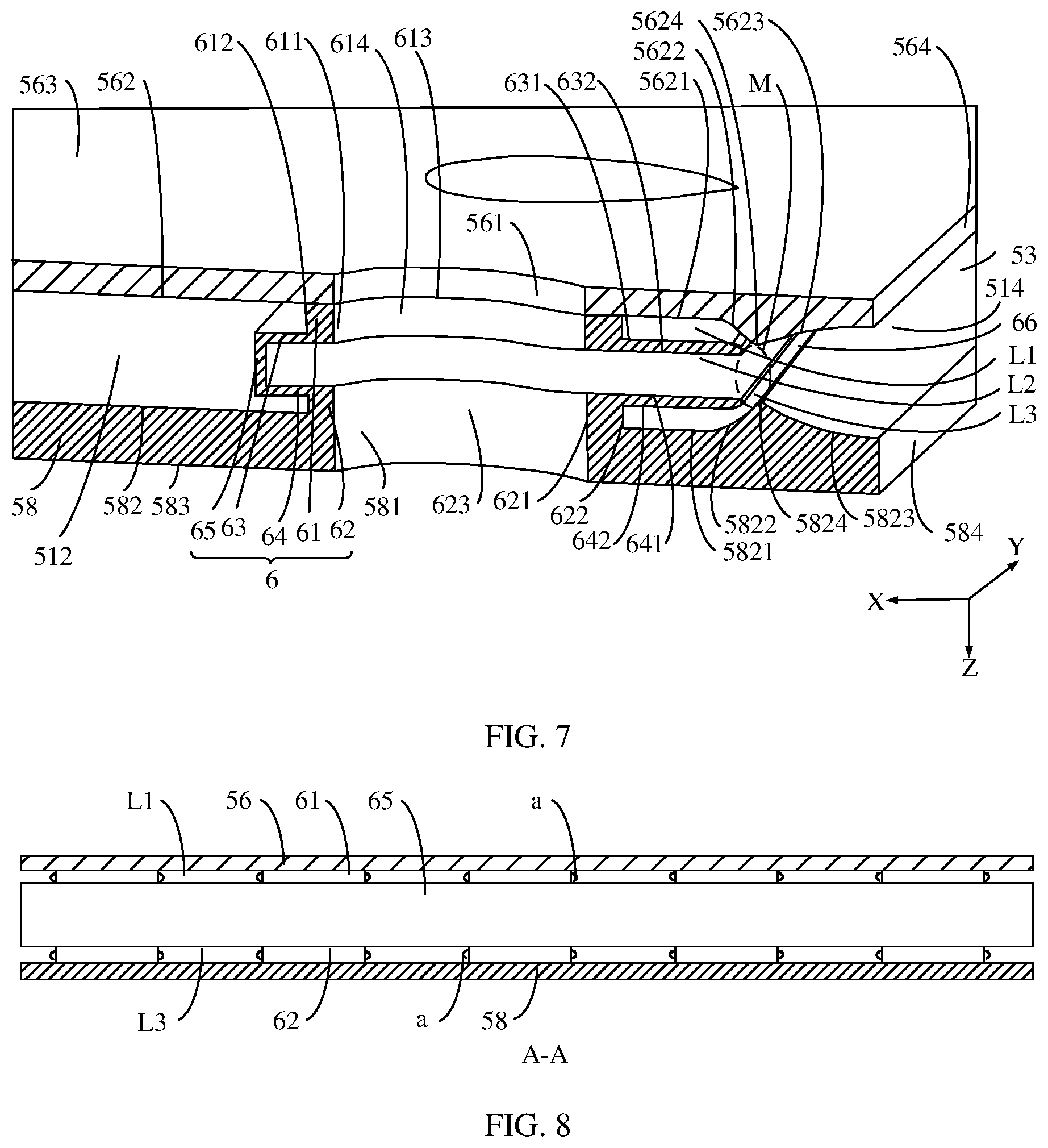 Patent US12129860 Figure 6 – Fan and electronic device