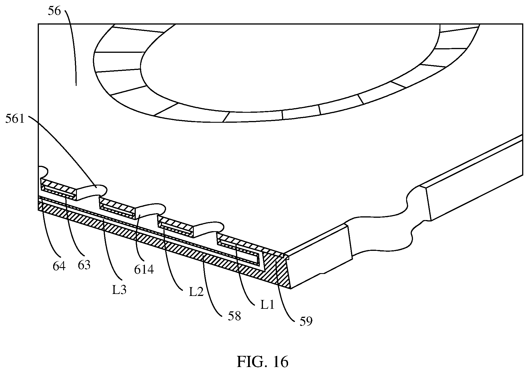 Patent US12129860 Figure 12 – Fan and electronic device