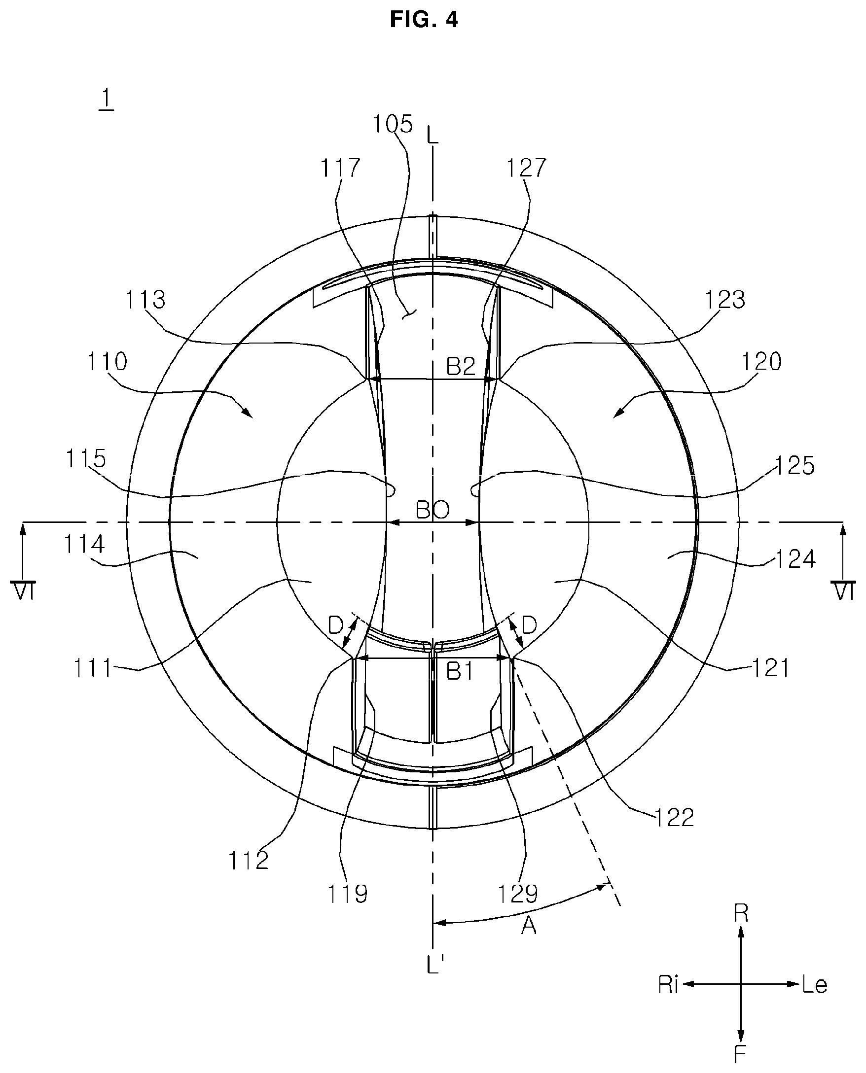 Patent US12129862 Figure 4 – Blower