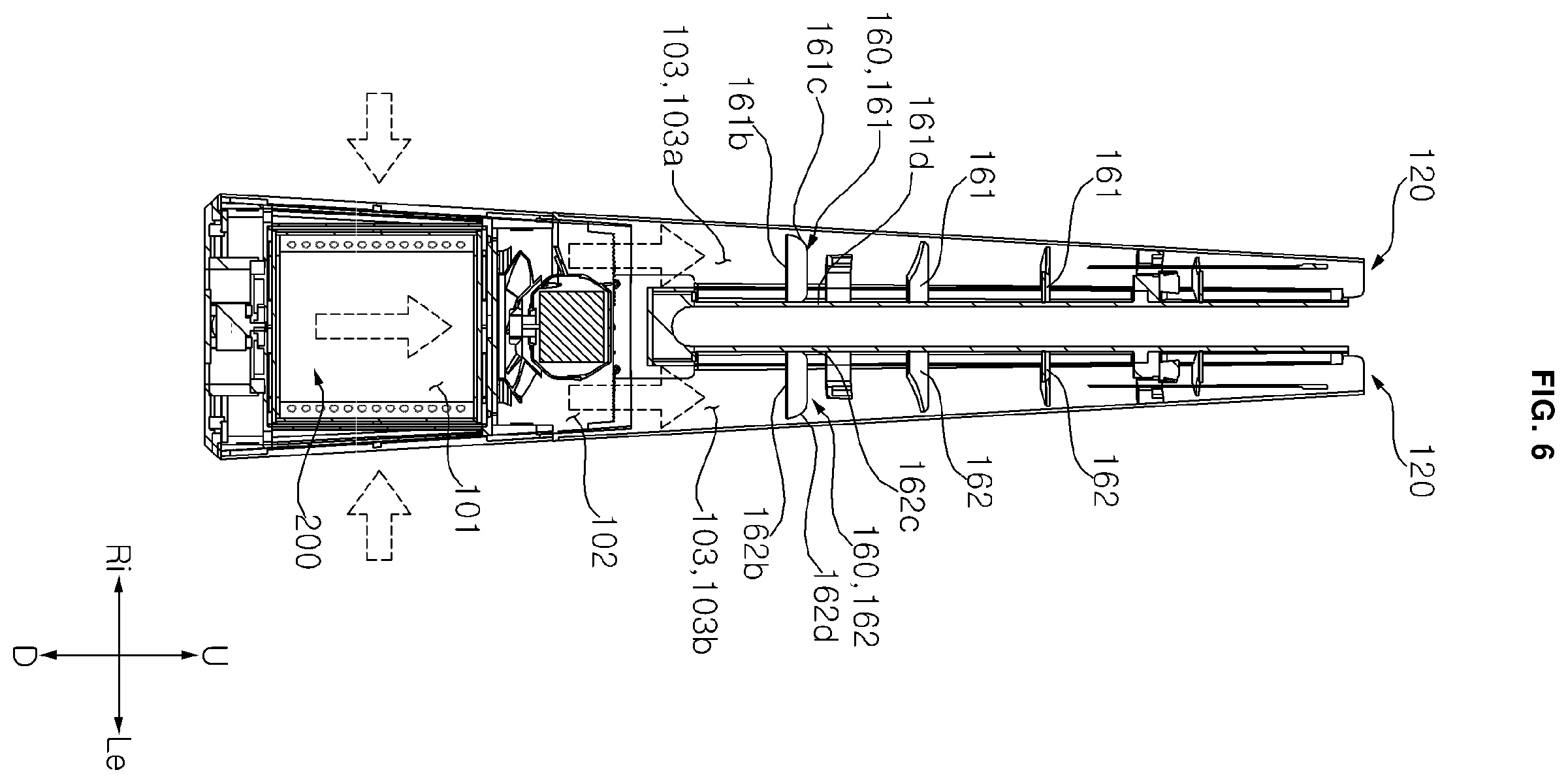 Patent US12129862 Figure 6 – Blower