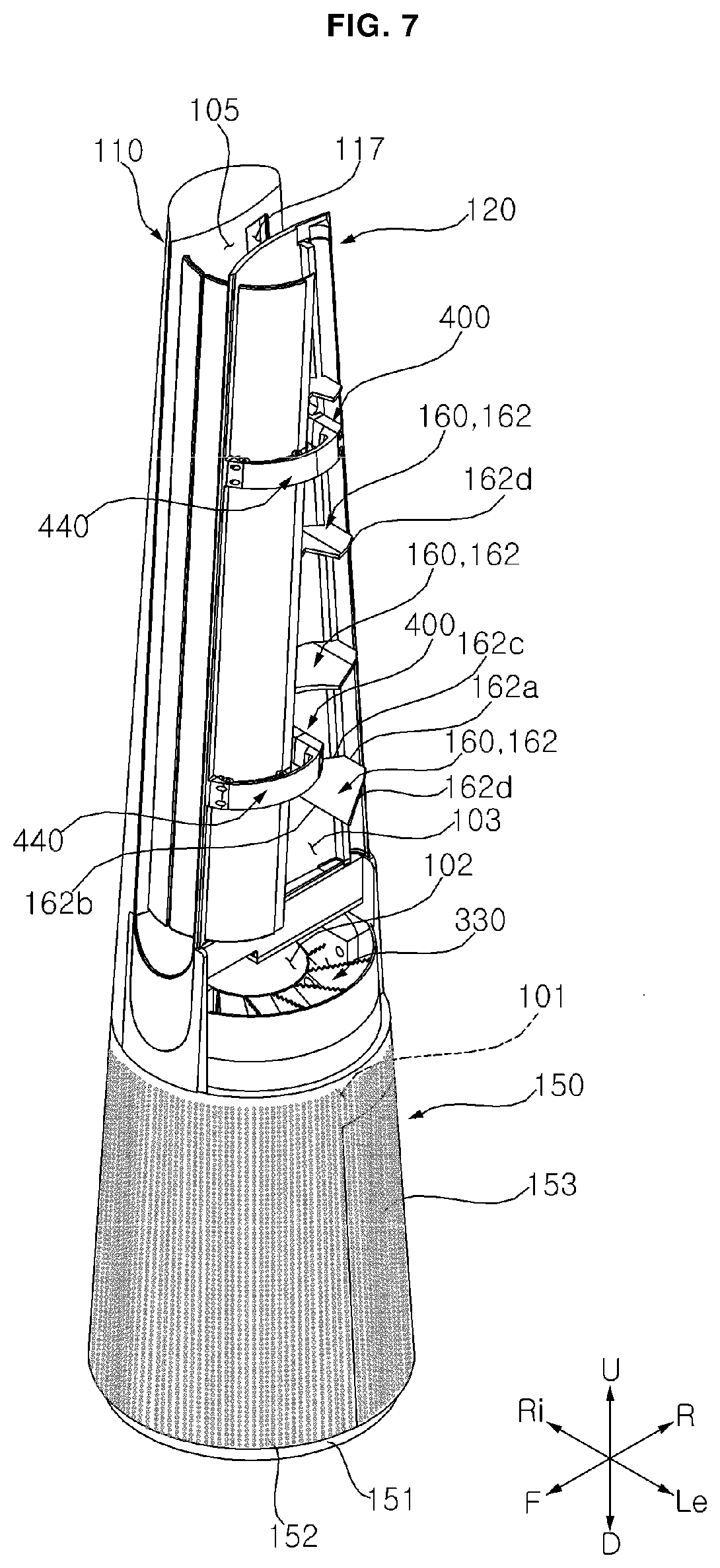 Patent US12129862 Figure 7 – Blower