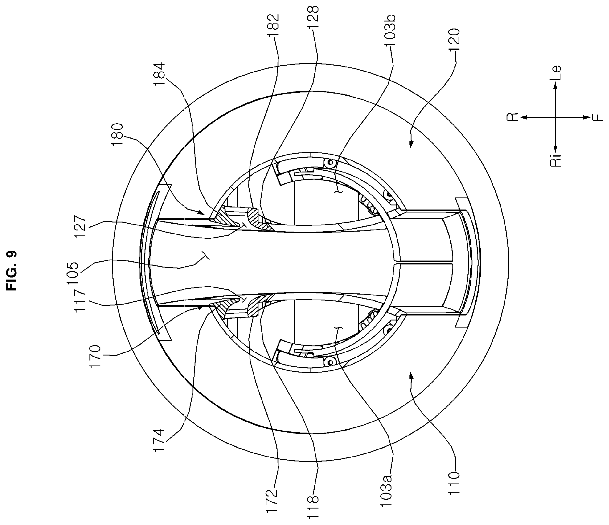Patent US12129862 Figure 9 – Blower