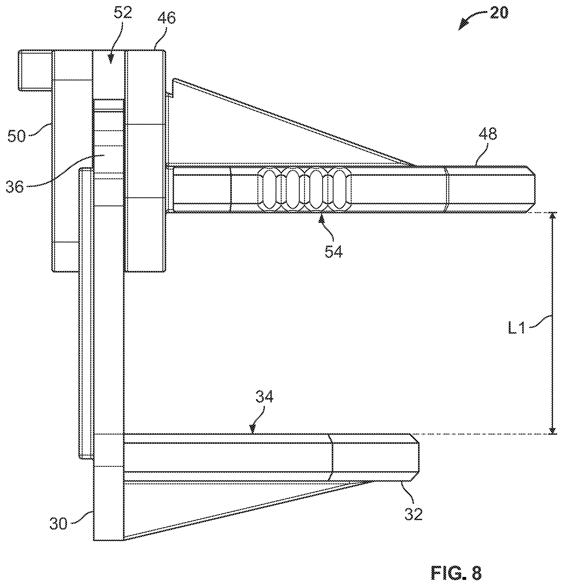 Patent US12129869 Figure 8 – Ventilation fan installation system