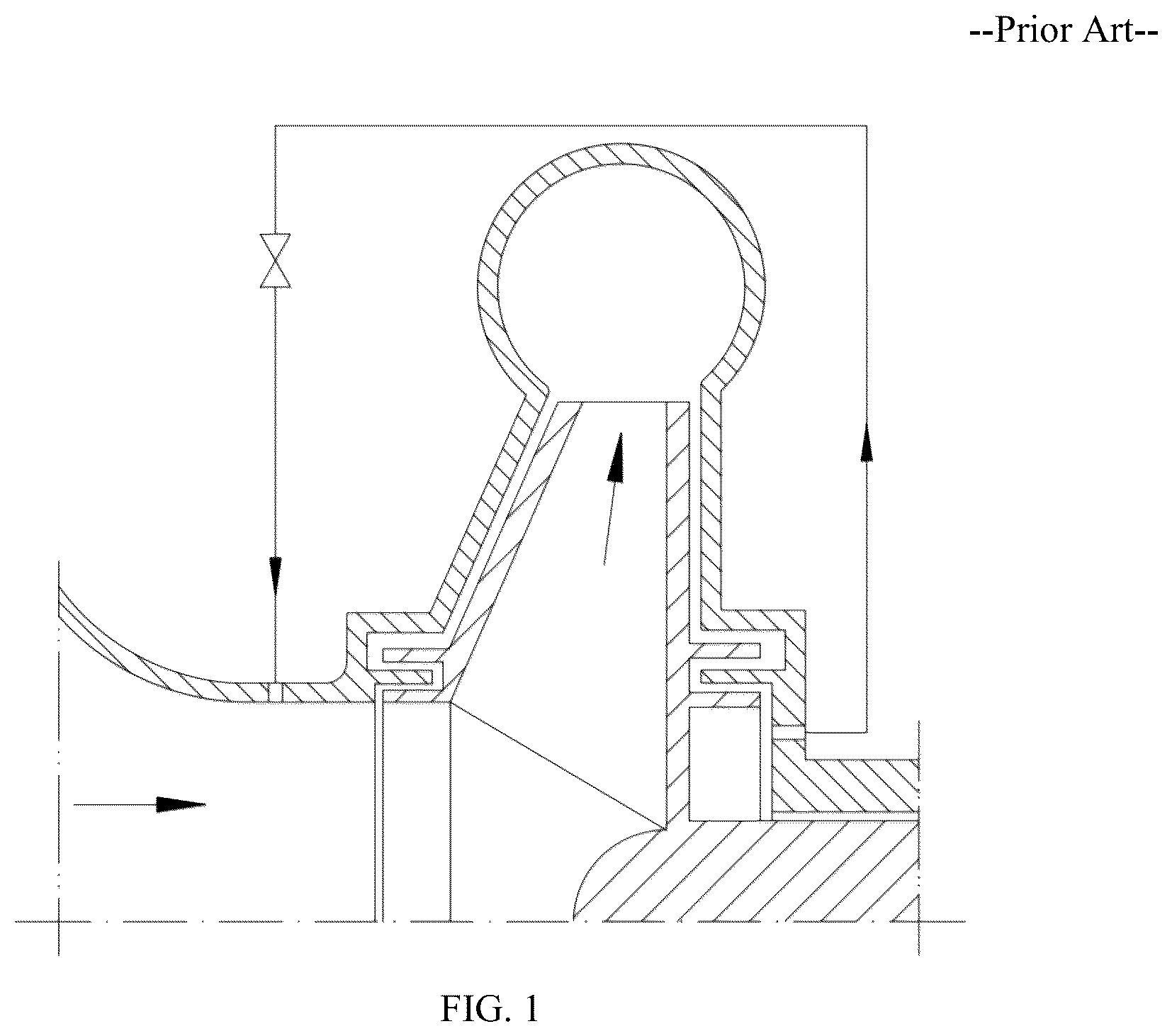 Patent US12129870 — Adjusting apparatus for improving anti-cavitation effect of water pump and control method thereof — Figure 1
