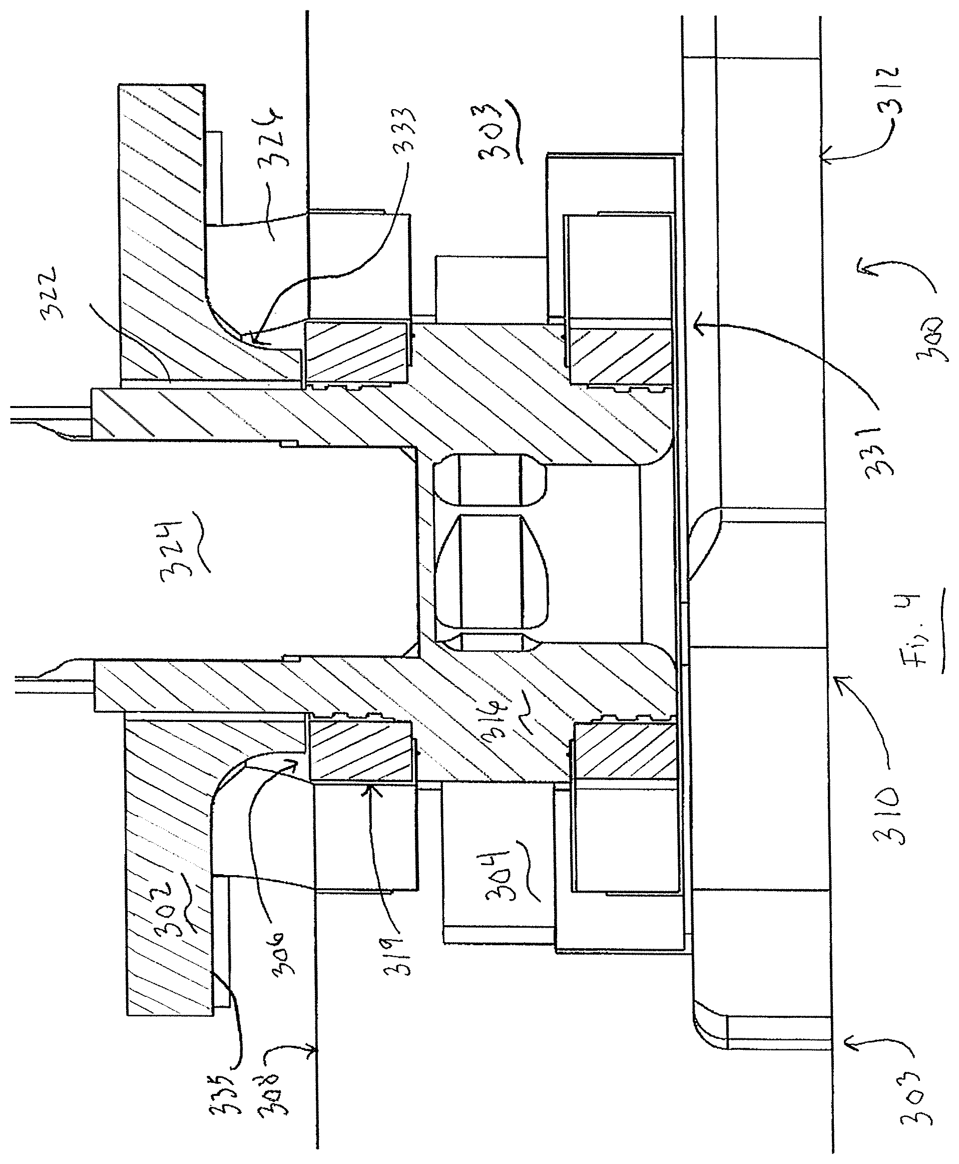 Patent US12129871 Figure 4 – Molten metal pump