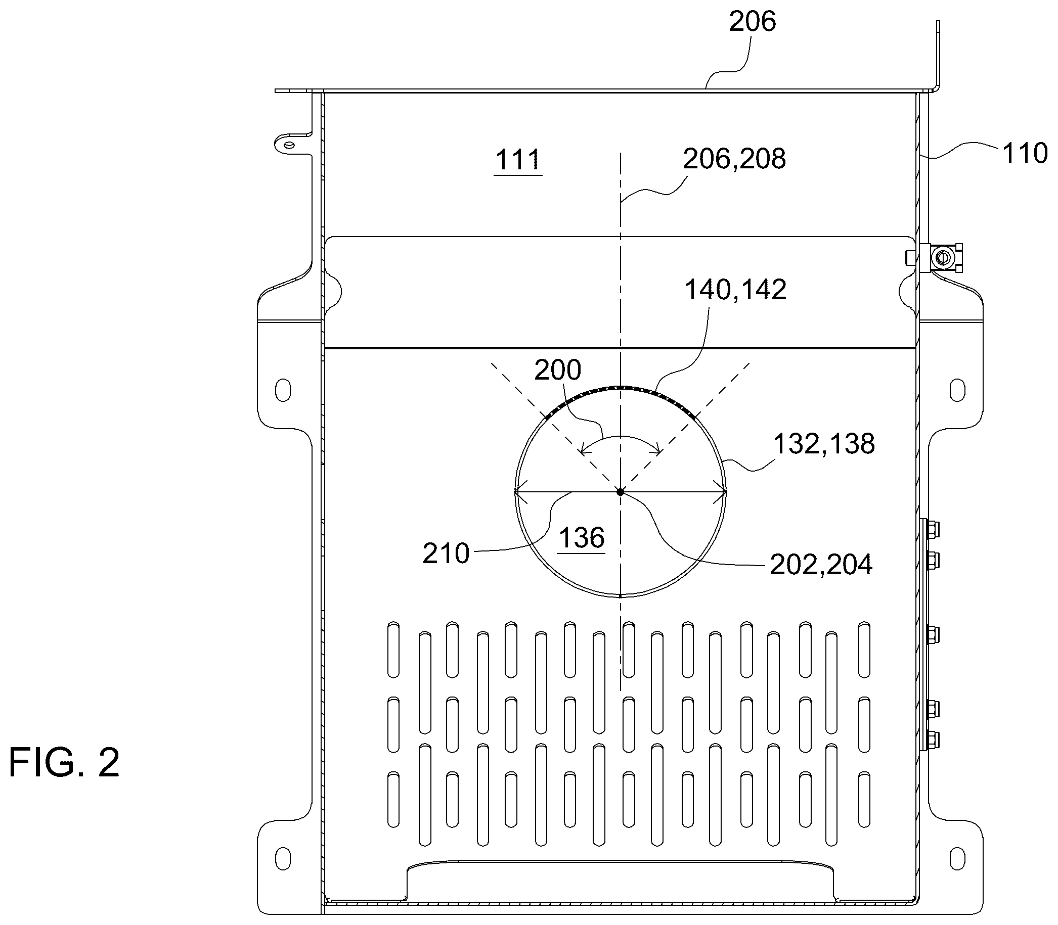 Patent US12129872 Figure 2 – Apparatuses and methods for de-aeration of a liquid