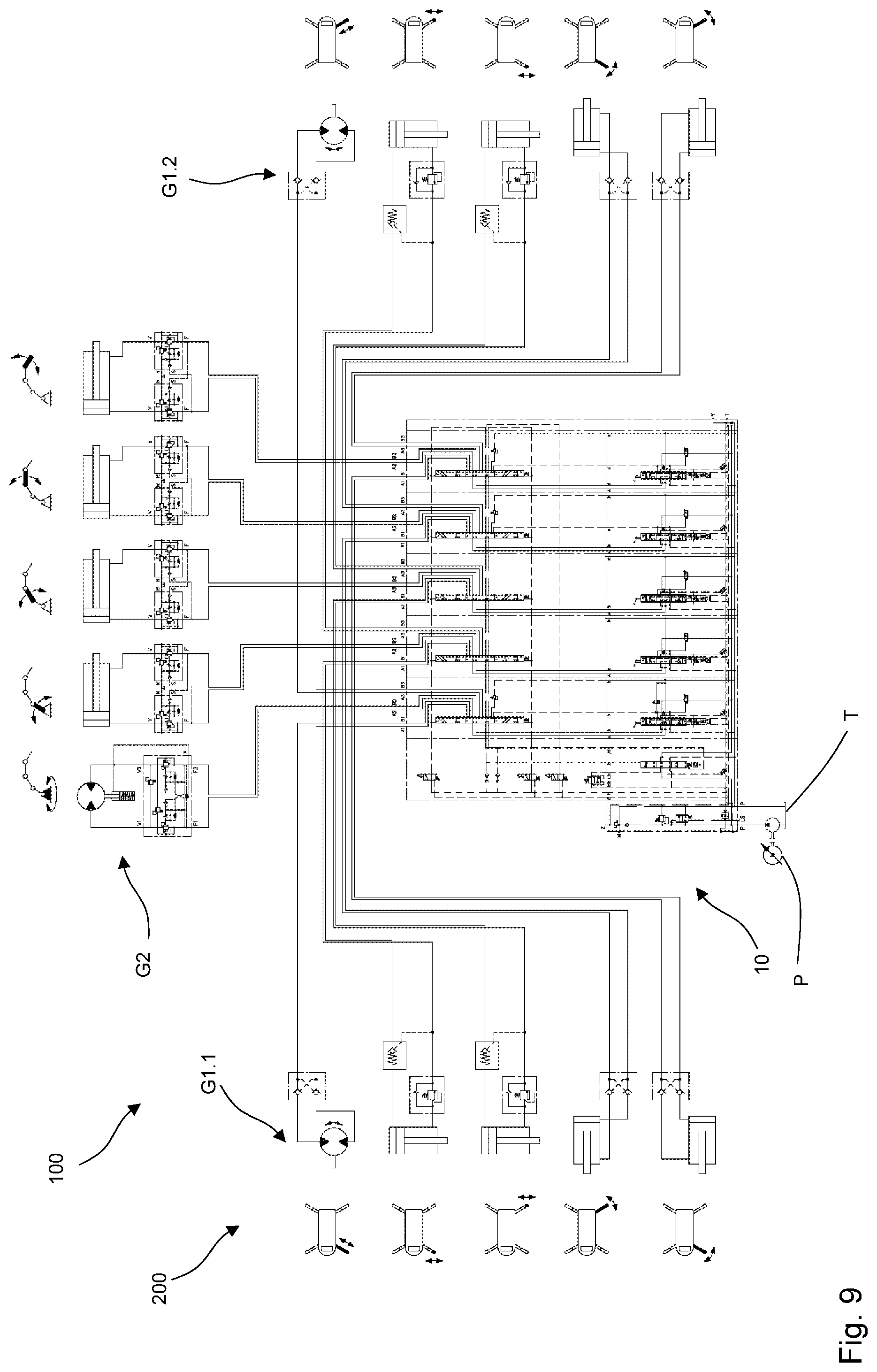 Patent US12129873 Figure 9 – Hydraulic valve assembly