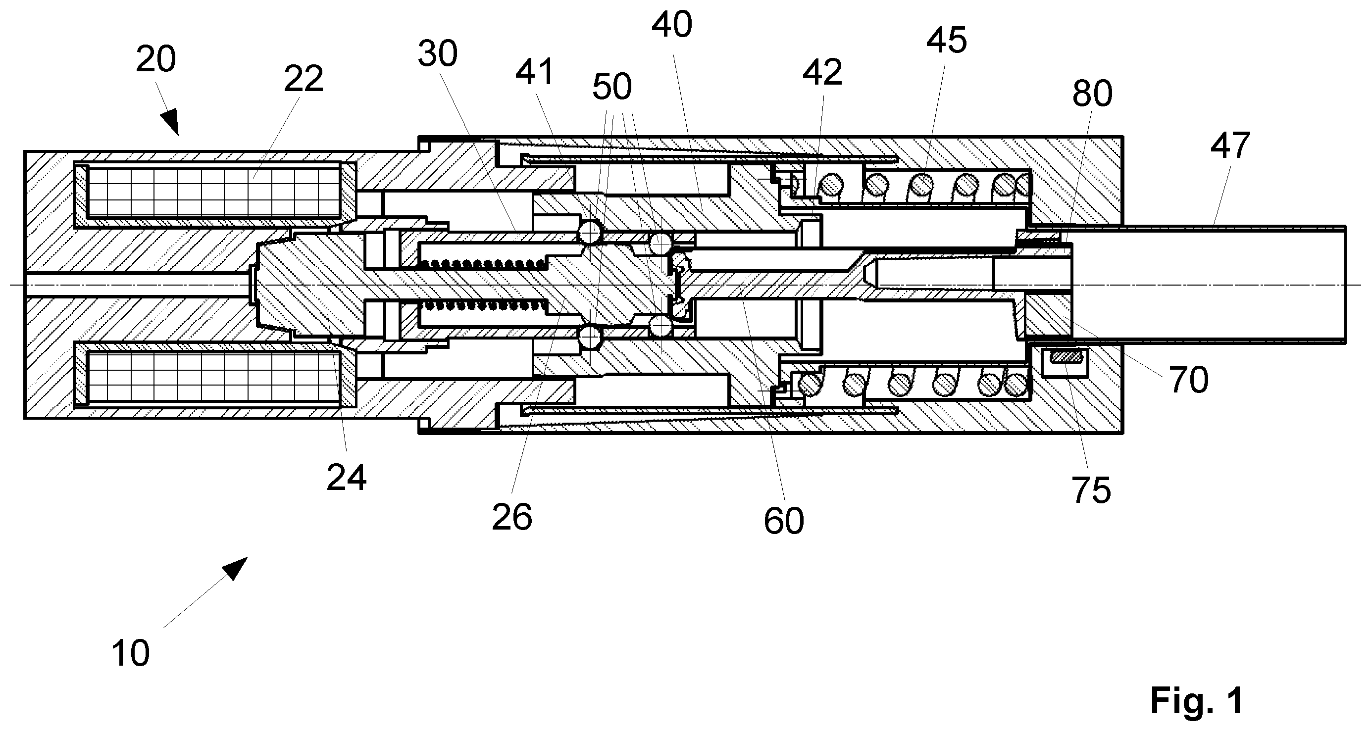 Patent US12129877 Figure 1 – Locking unit