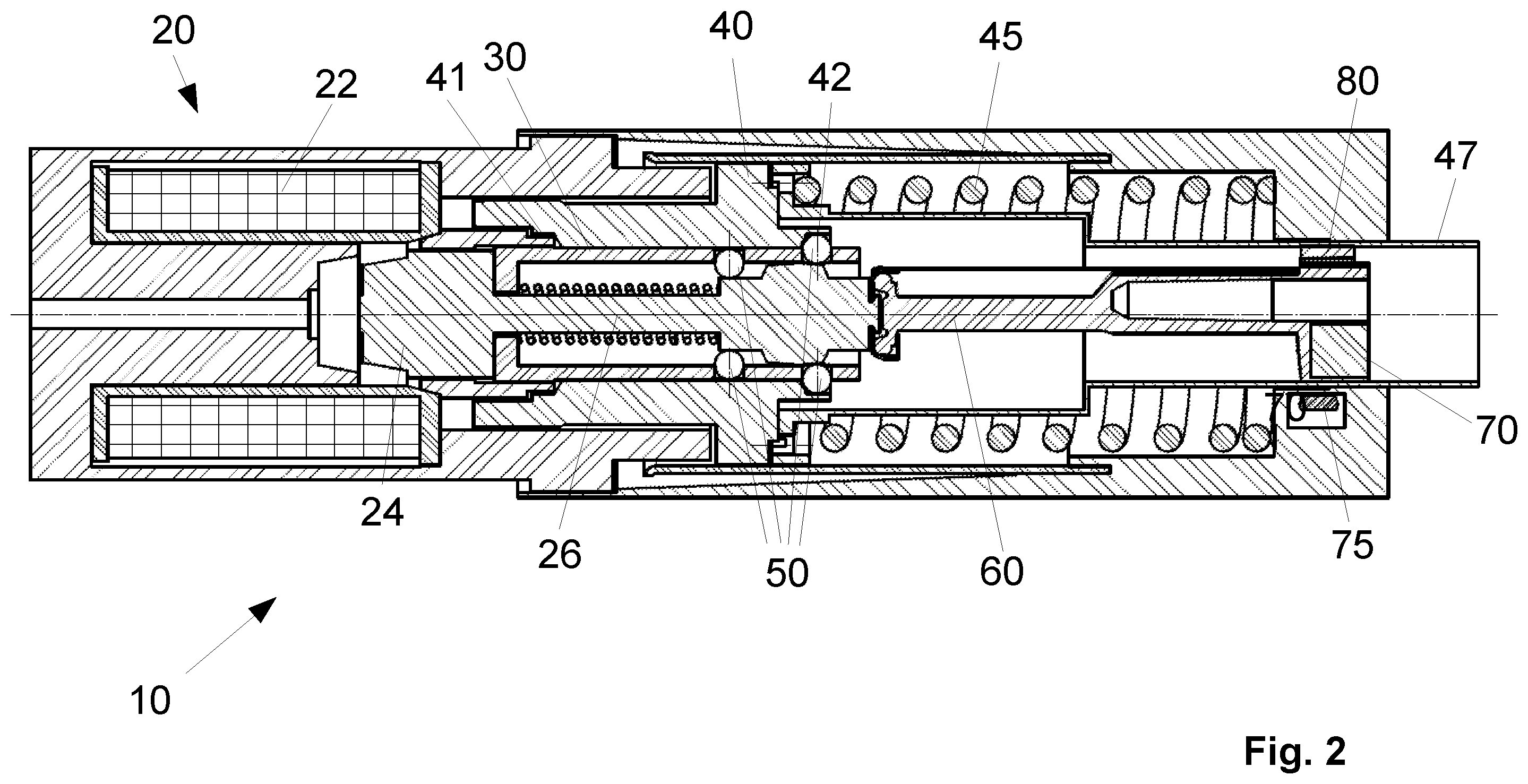 Patent US12129877 Figure 2 – Locking unit