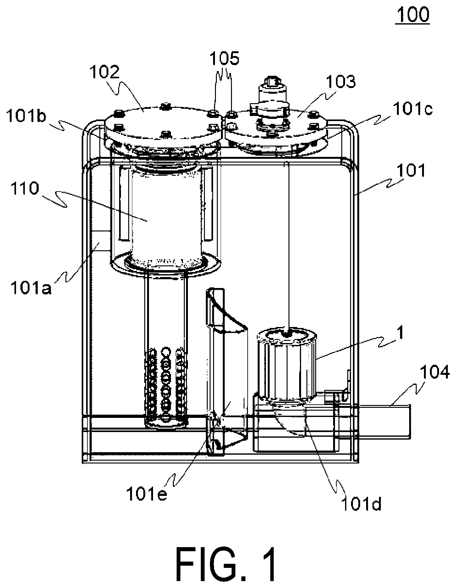 Patent US12129879 Figure 1 – Suction strainer