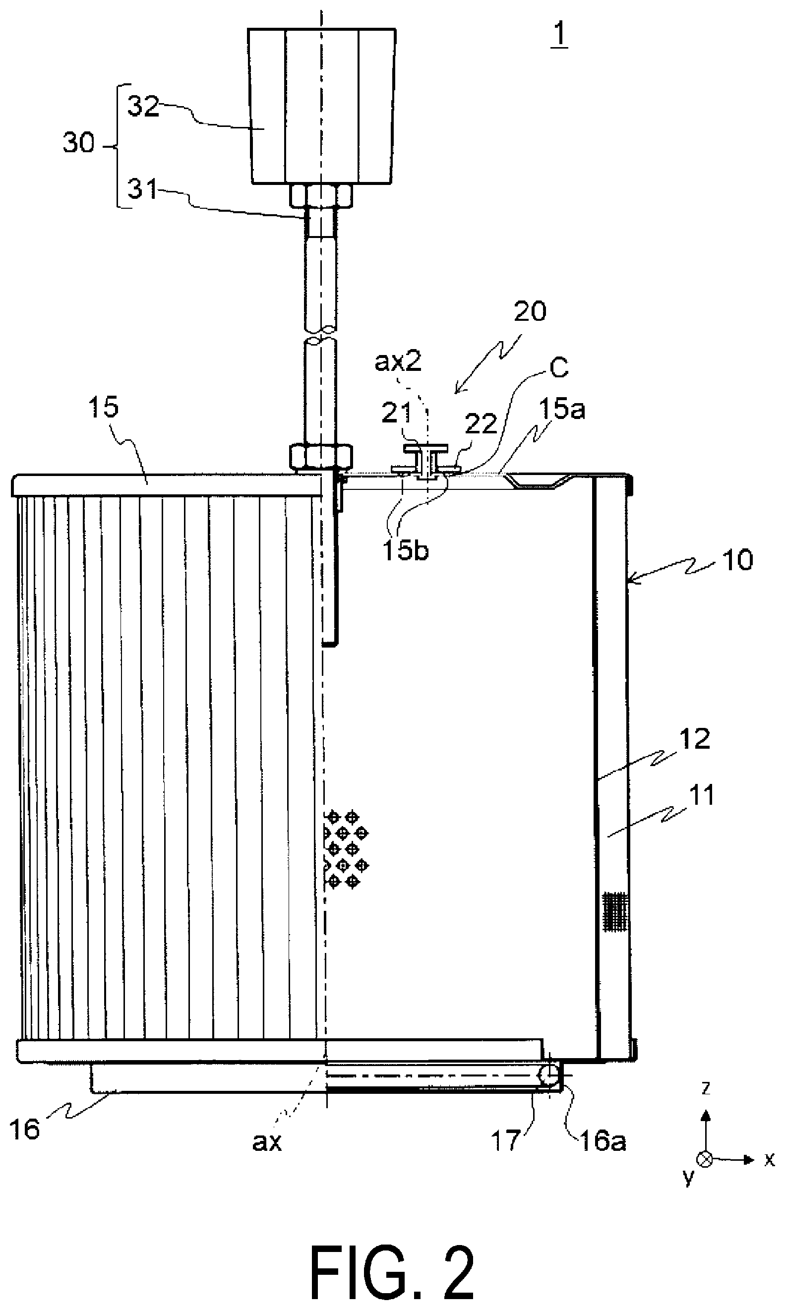 Patent US12129879 Figure 2 – Suction strainer