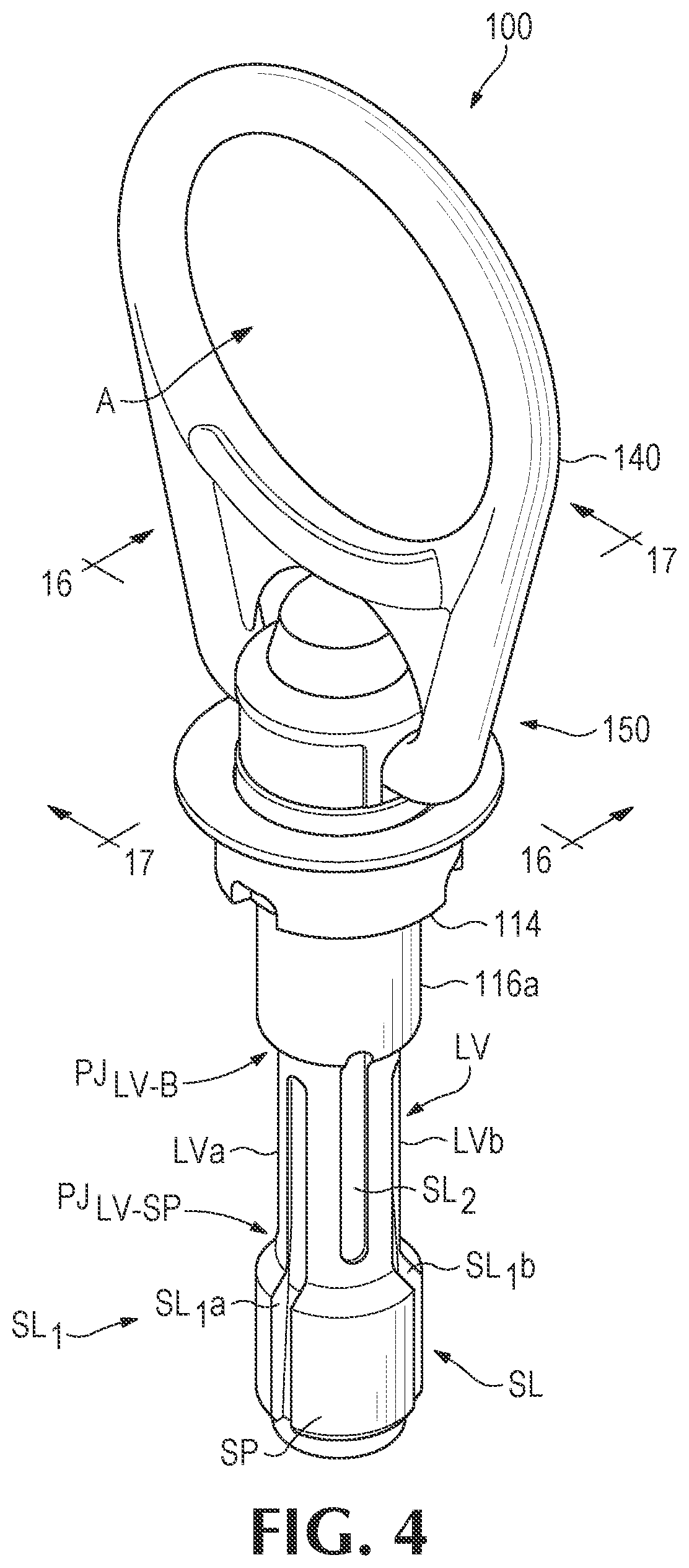 Patent US12129880 Figure 3 – Expansion bolt and pivot and swivel mechanism therefor