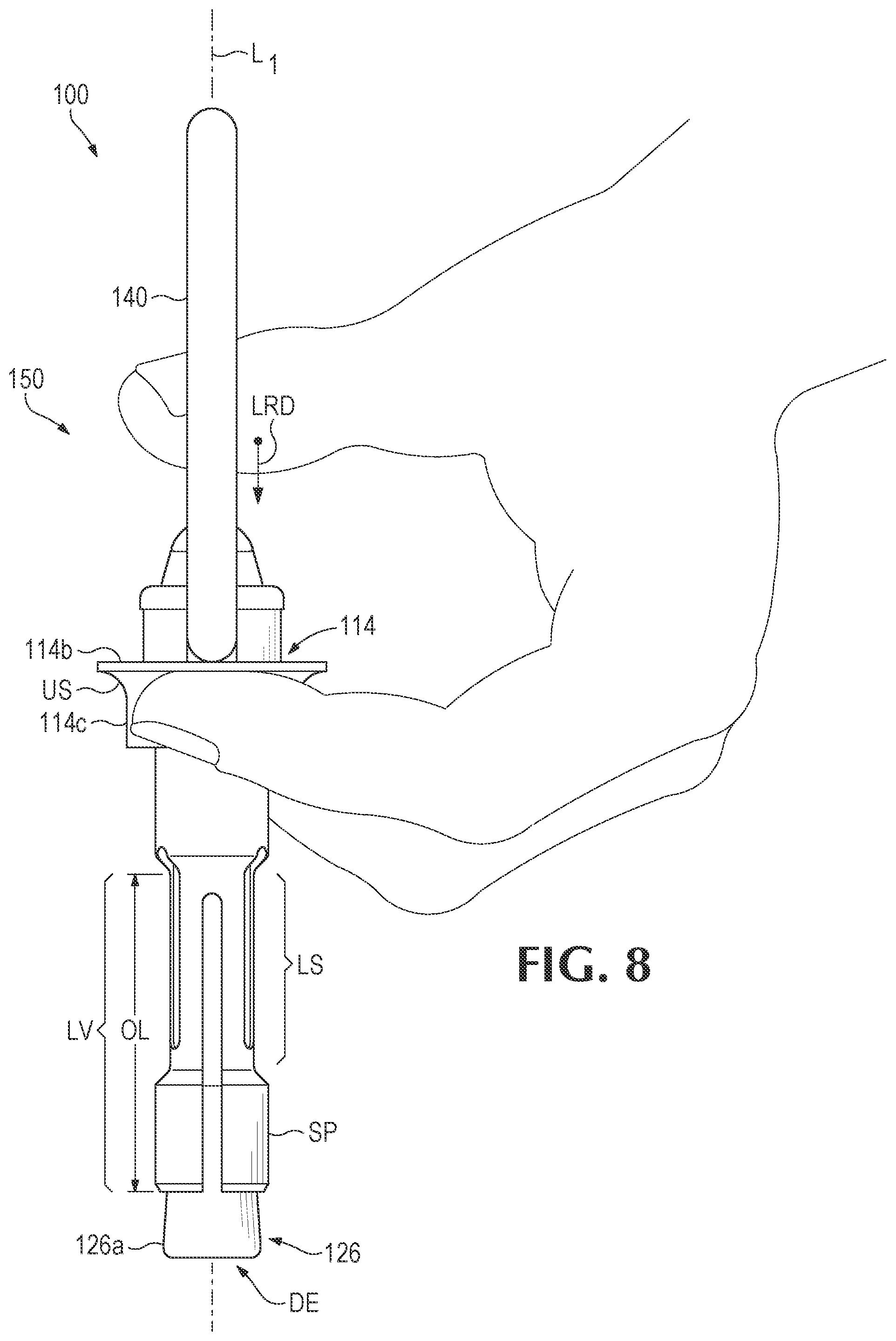 Patent US12129880 Figure 7 – Expansion bolt and pivot and swivel mechanism therefor