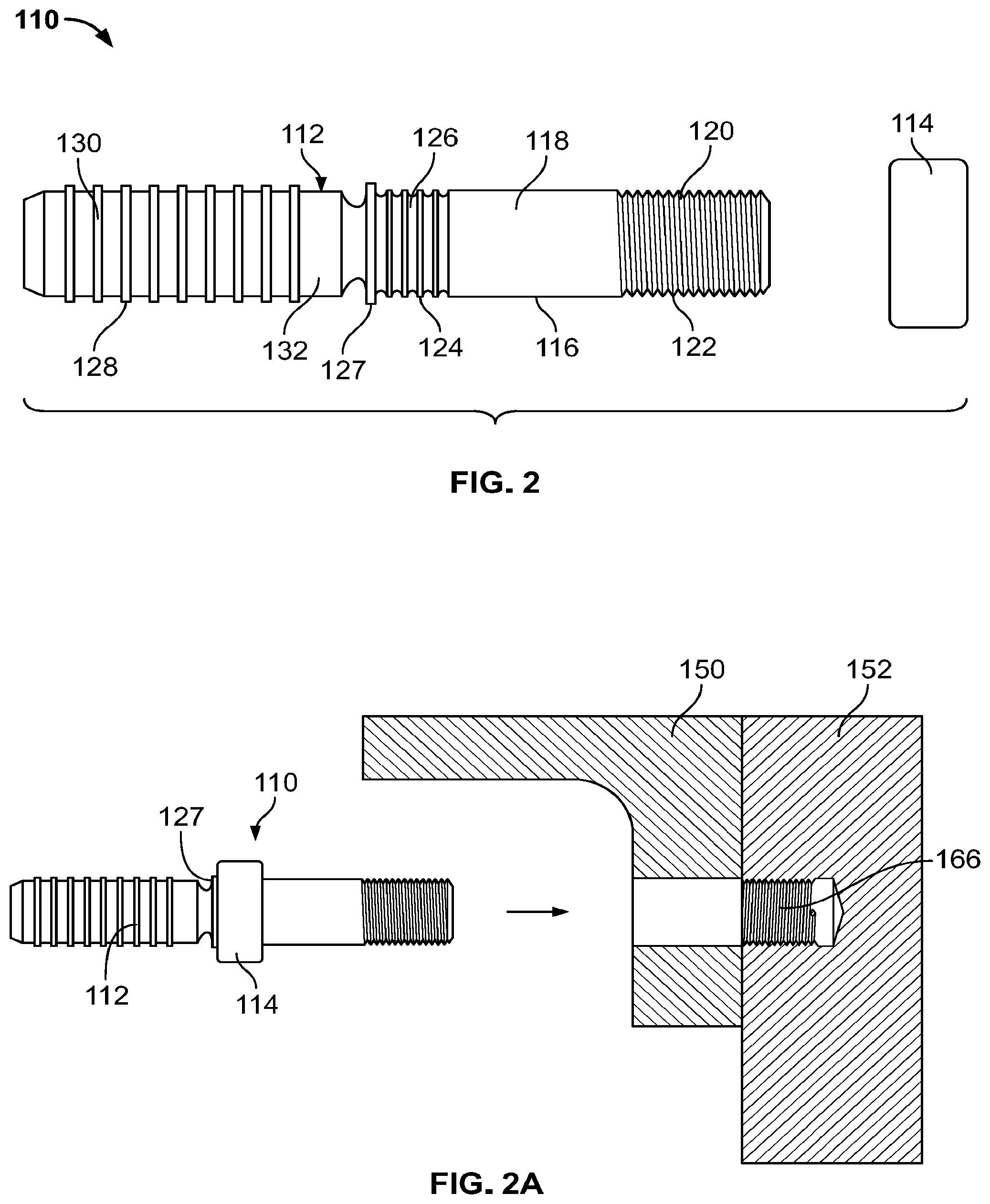 Patent US12129881 Figure 3 – Preload controlled stud lockbolt