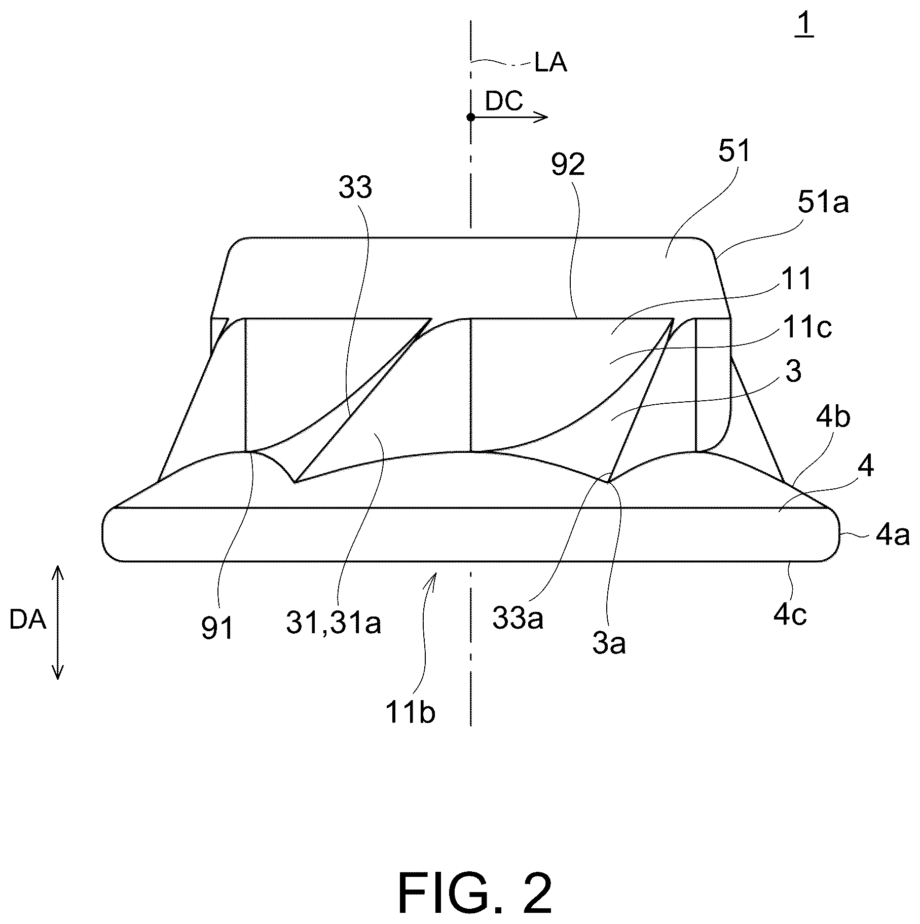 Patent US12129883 Figure 2 – Security nut and security bolt