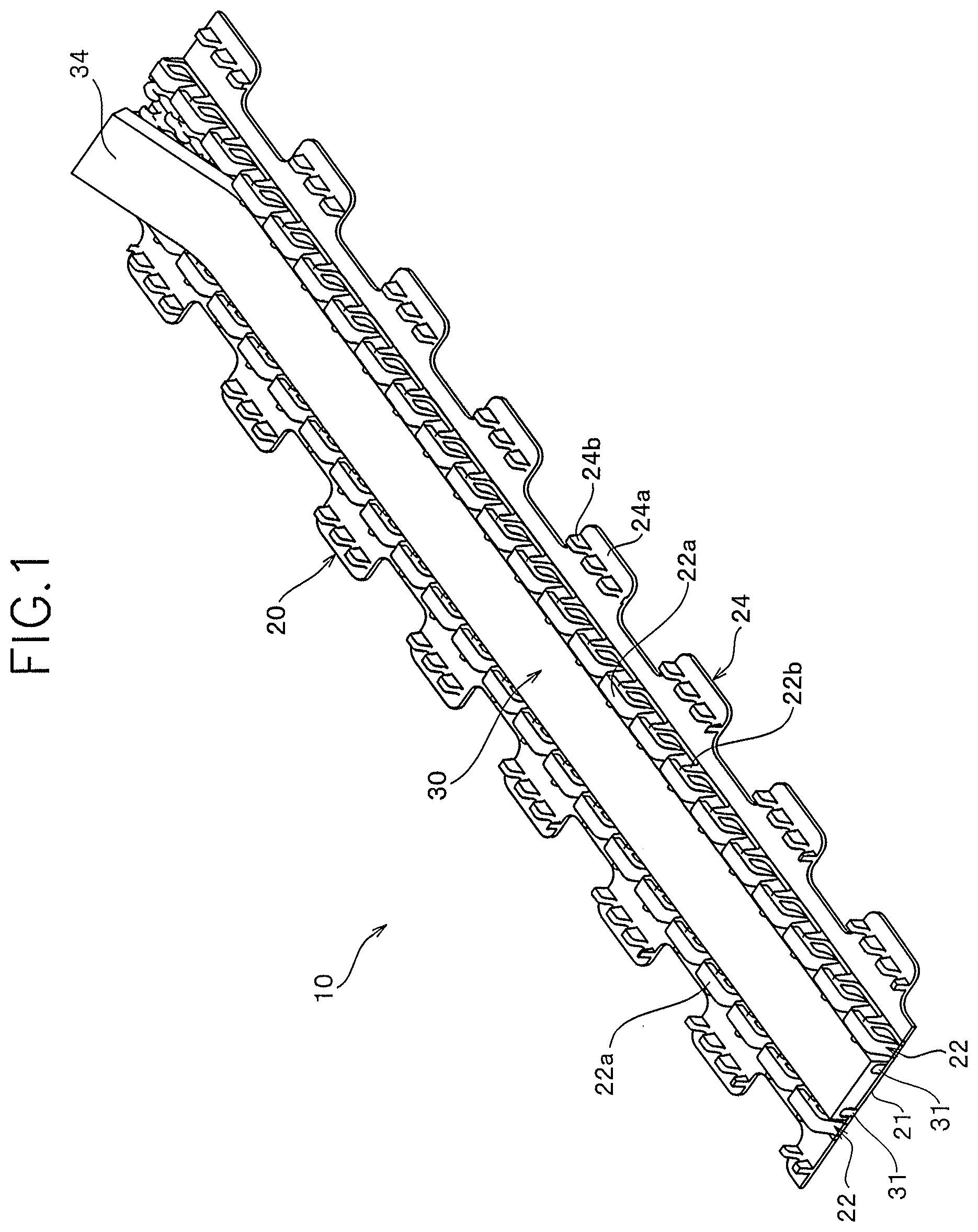 Patent US12129885 Figure 1 – Surface fastener