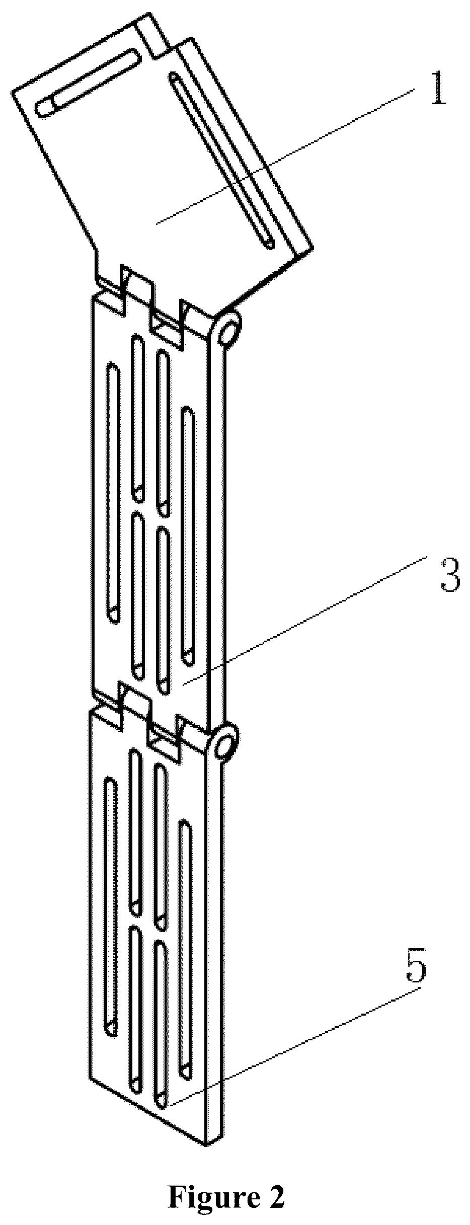 Patent US12129886 Figure 2 – Orthopedic hinge assembly