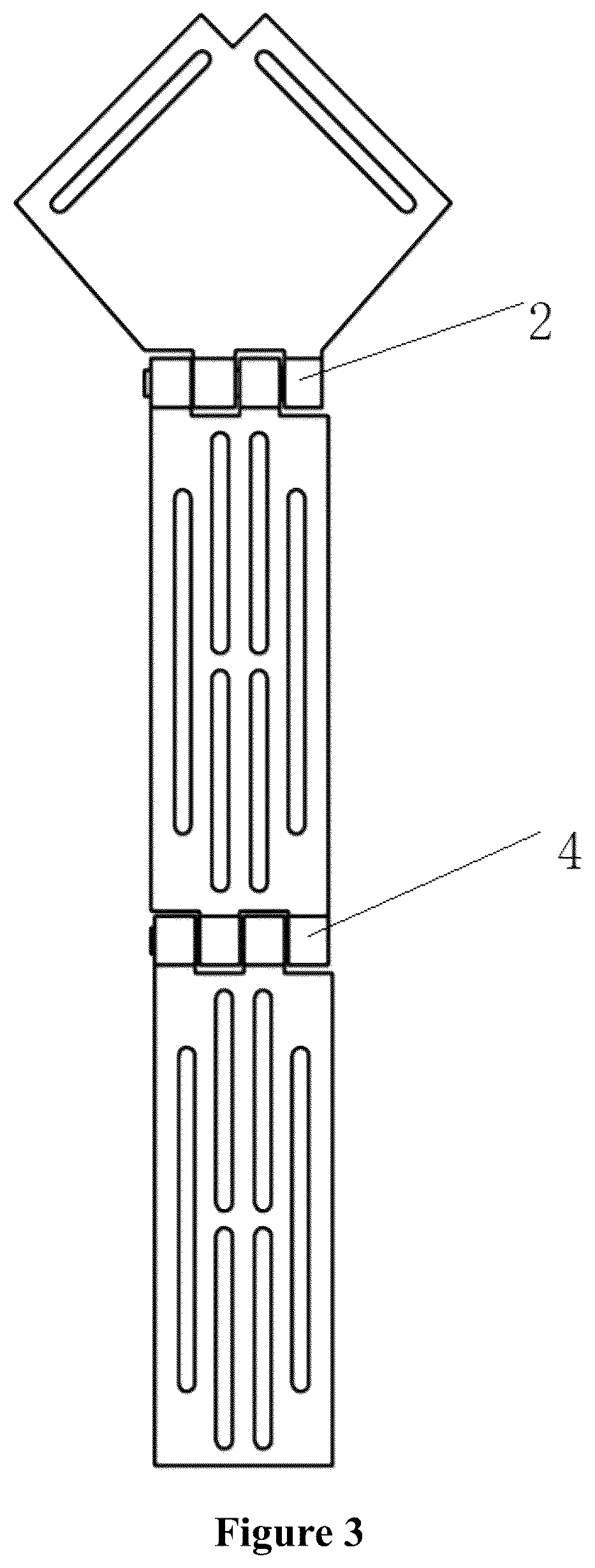 Patent US12129886 Figure 3 – Orthopedic hinge assembly