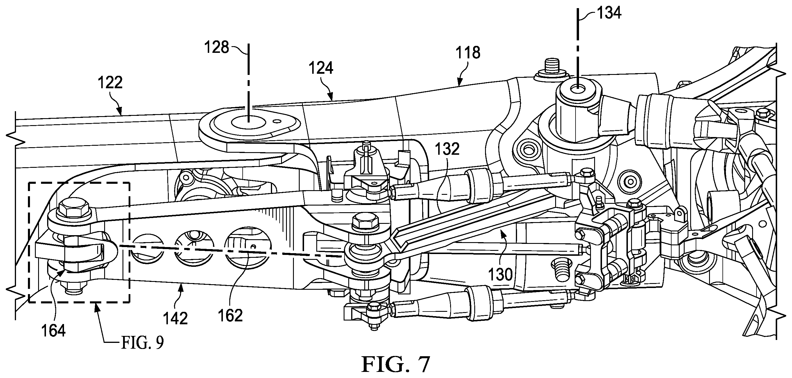 Patent US12129887 Figure 6 – Self-retaining wear-pad leveler