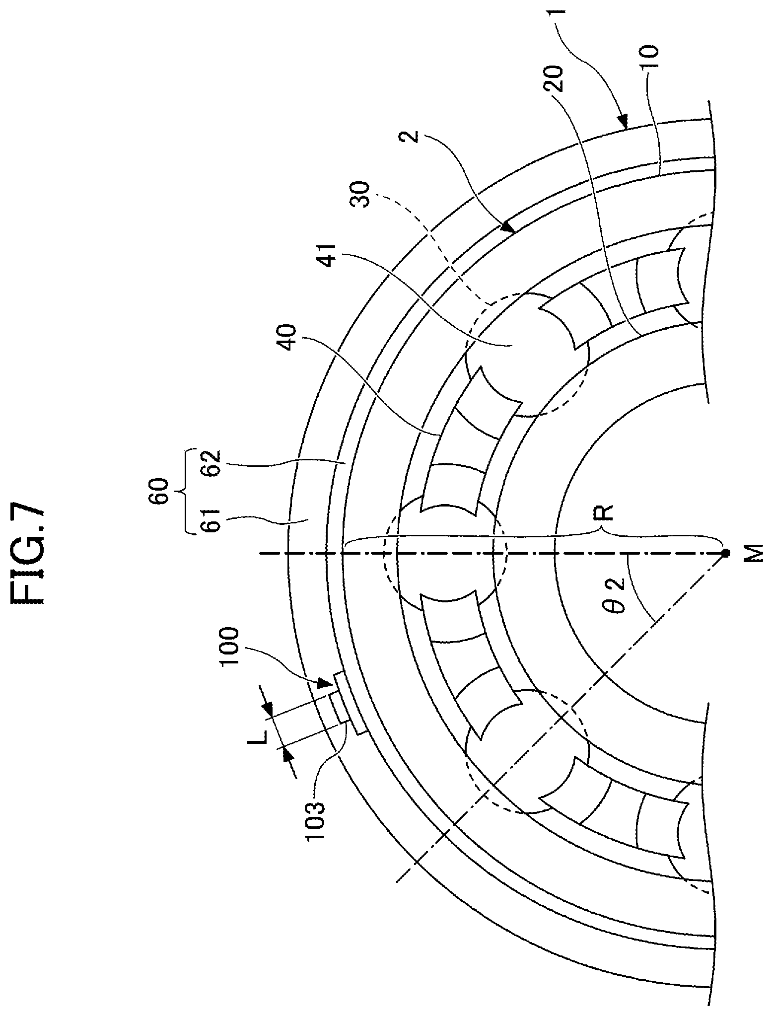 Patent US12129888 Figure 7 – Rolling bearing holder unit