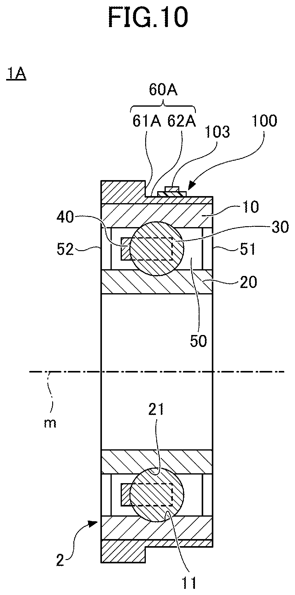 Patent US12129888 Figure 10 – Rolling bearing holder unit