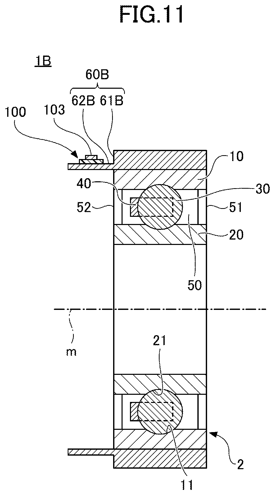 Patent US12129888 Figure 11 – Rolling bearing holder unit