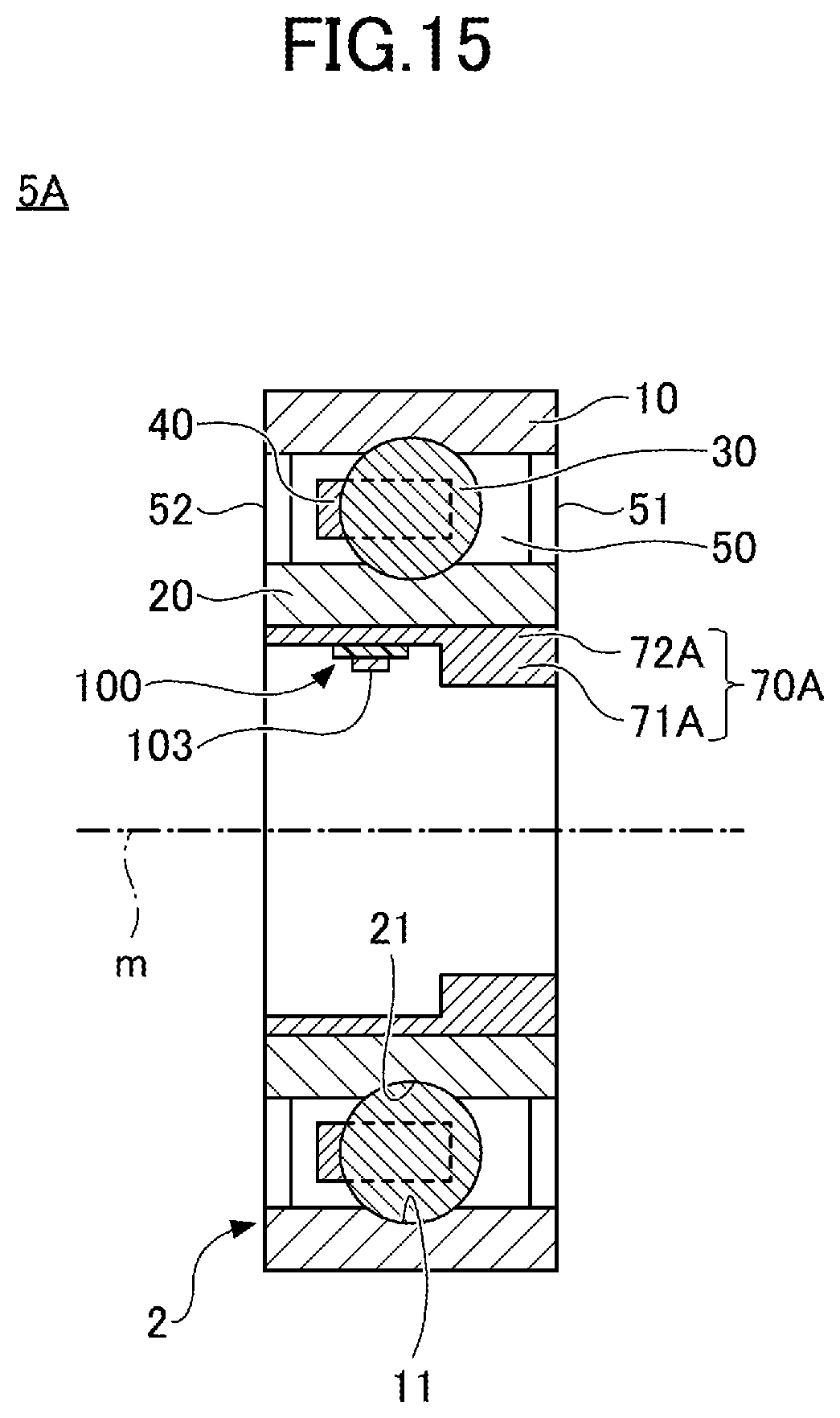 Patent US12129888 Figure 15 – Rolling bearing holder unit