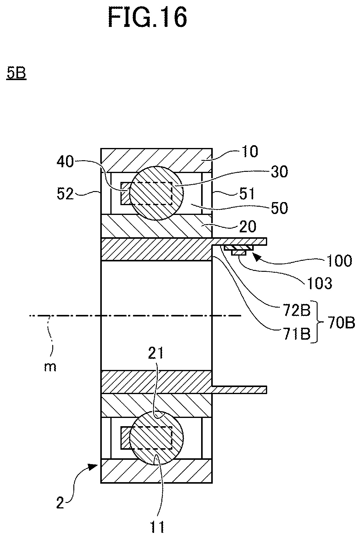 Patent US12129888 Figure 16 – Rolling bearing holder unit