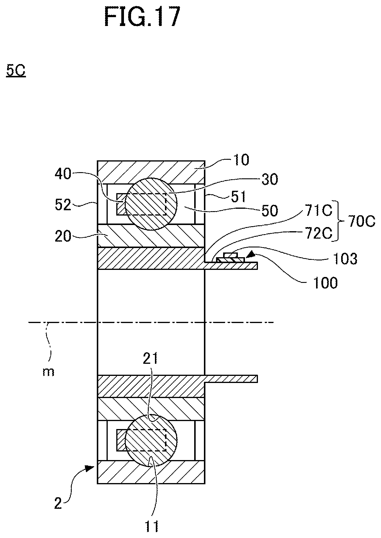 Patent US12129888 Figure 17 – Rolling bearing holder unit