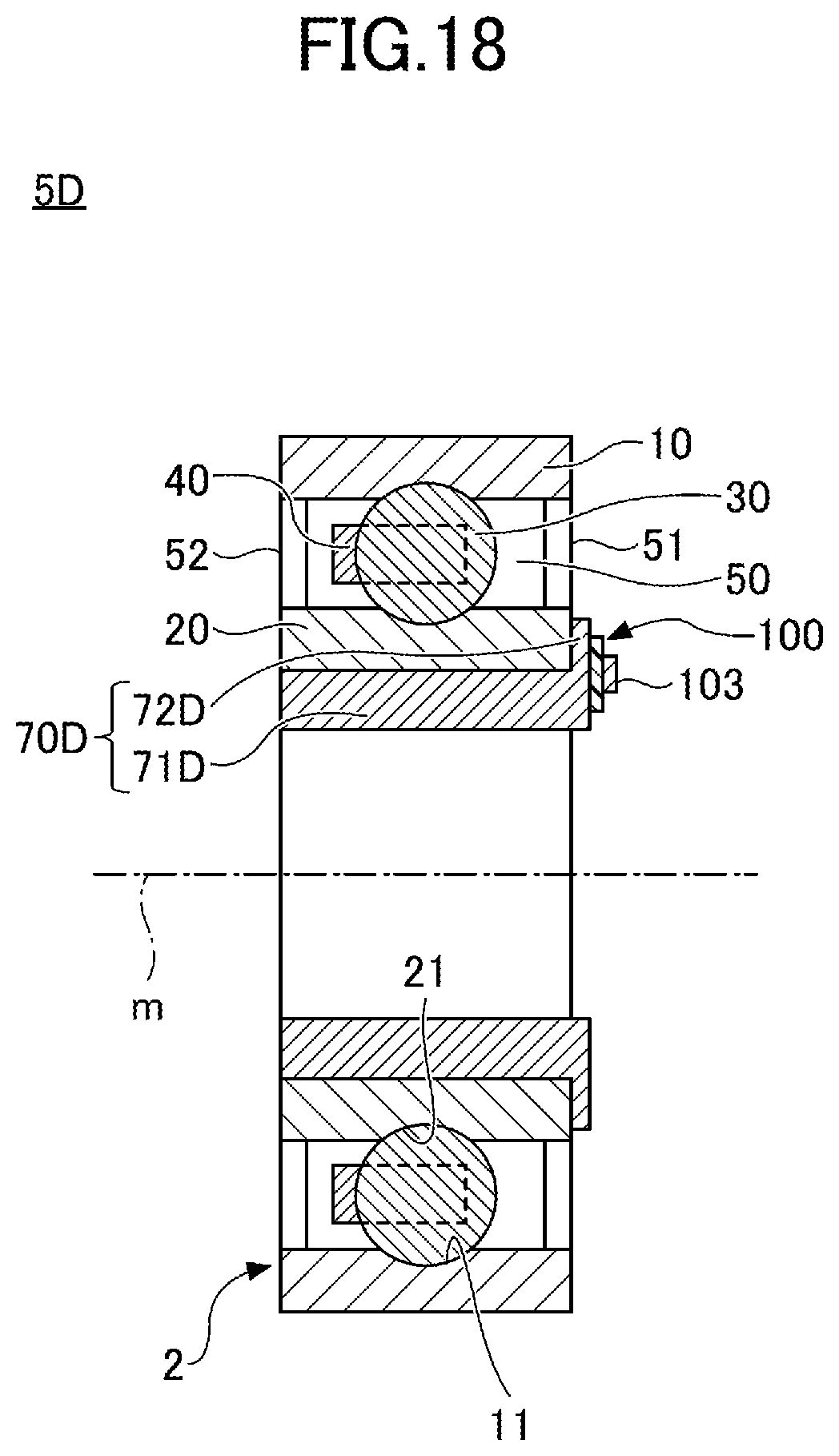 Patent US12129888 Figure 18 – Rolling bearing holder unit