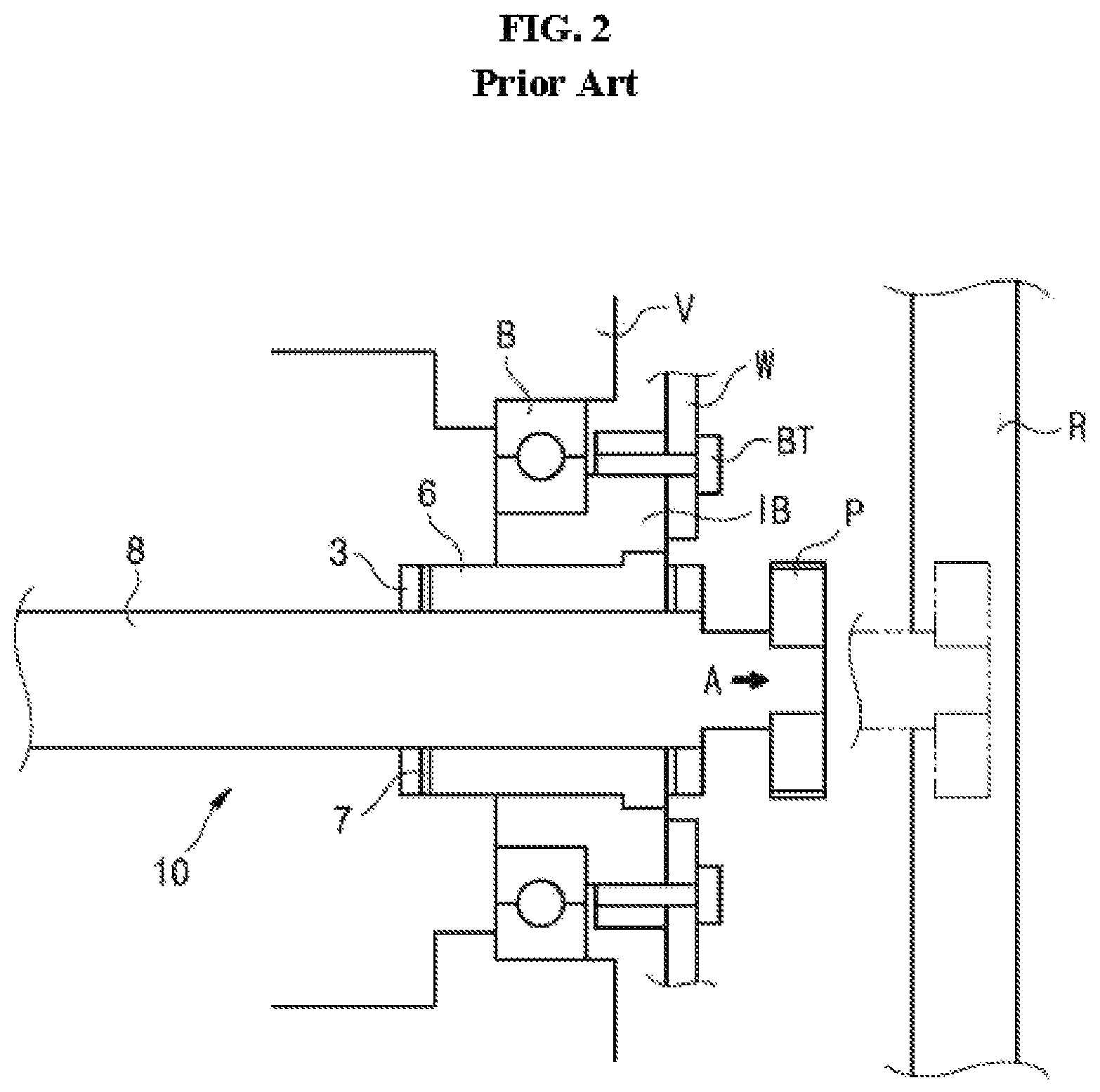 Patent US12129889 Figure 2 – Ball spline having bypass track