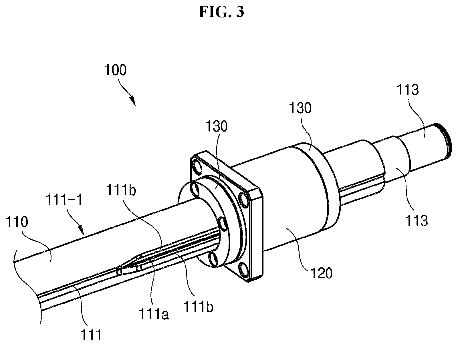 Patent US12129889 Figure 3 – Ball spline having bypass track