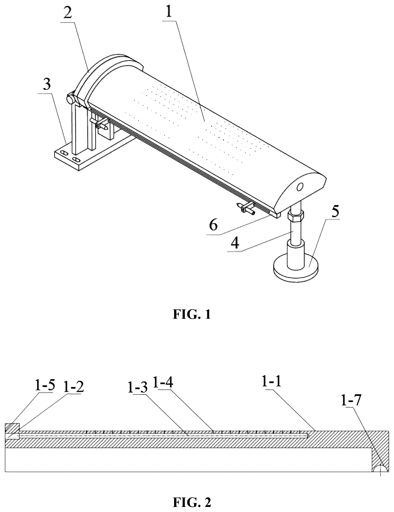 Patent US12129890 Figure 1 – Inner-support and gas-flotation static balancing device for rotating ring-shaped part and method of using the same