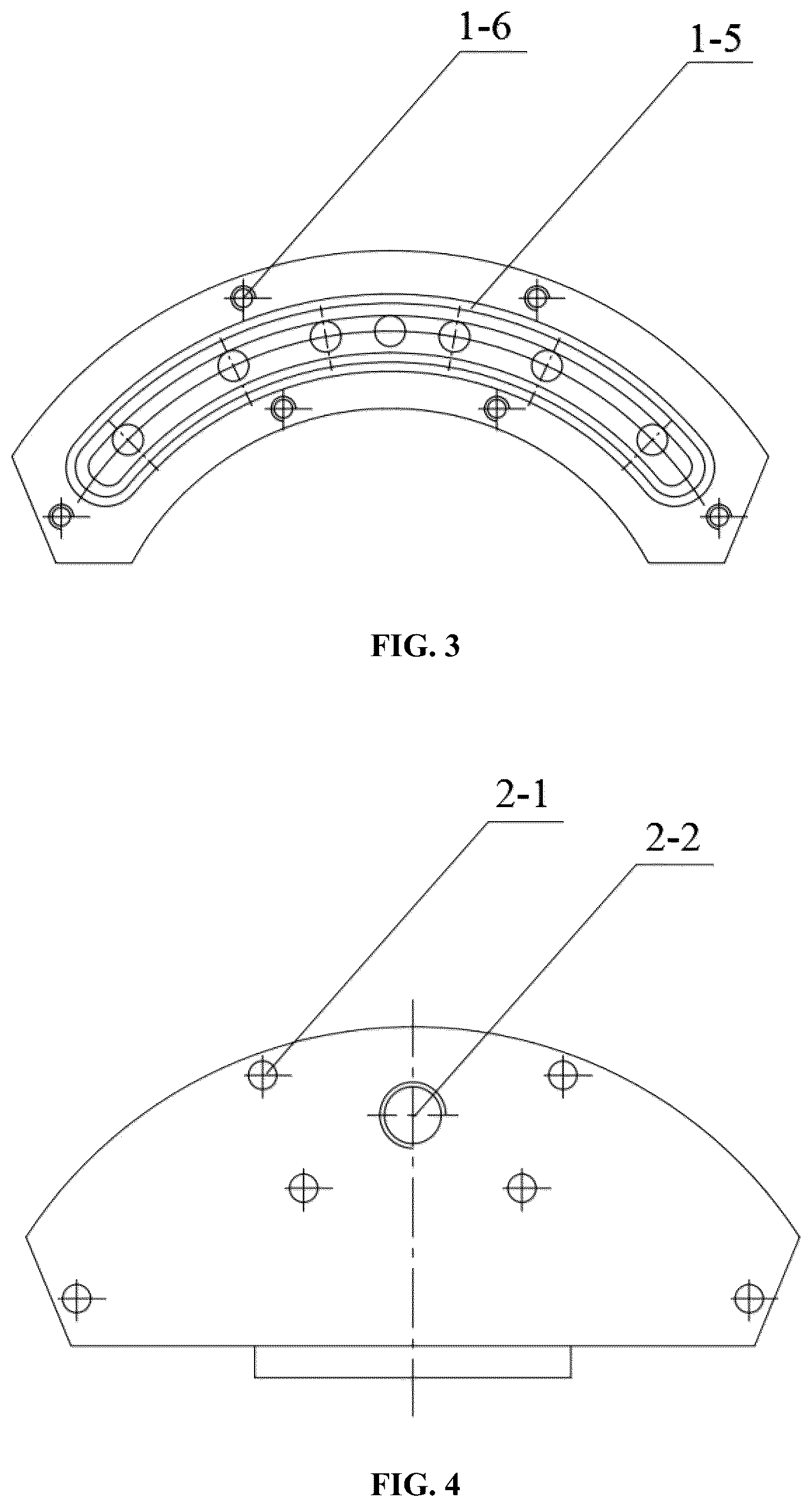 Patent US12129890 Figure 2 – Inner-support and gas-flotation static balancing device for rotating ring-shaped part and method of using the same