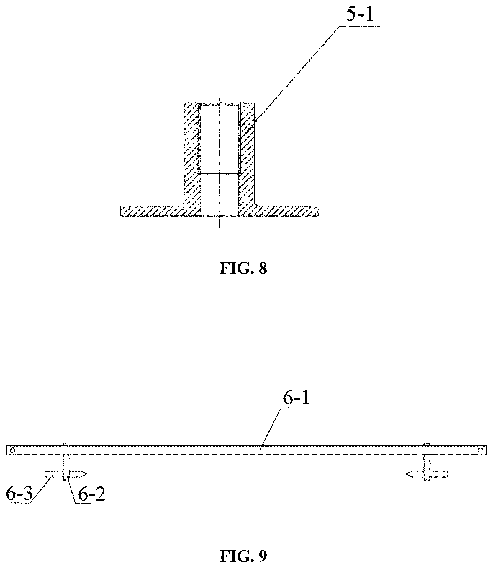 Patent US12129890 Figure 5 – Inner-support and gas-flotation static balancing device for rotating ring-shaped part and method of using the same