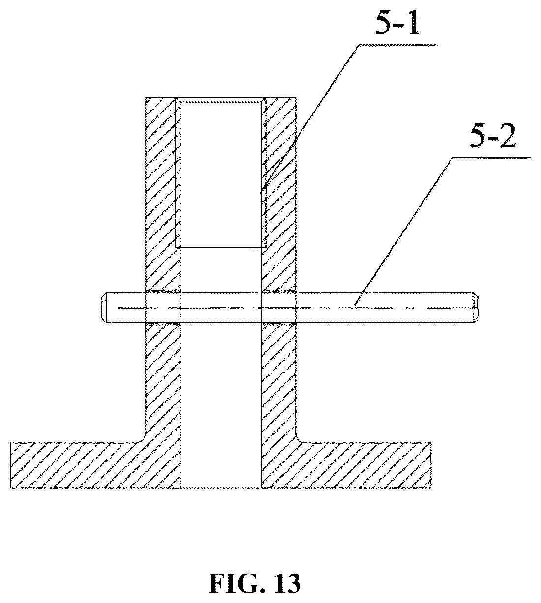 Patent US12129890 Figure 8 – Inner-support and gas-flotation static balancing device for rotating ring-shaped part and method of using the same