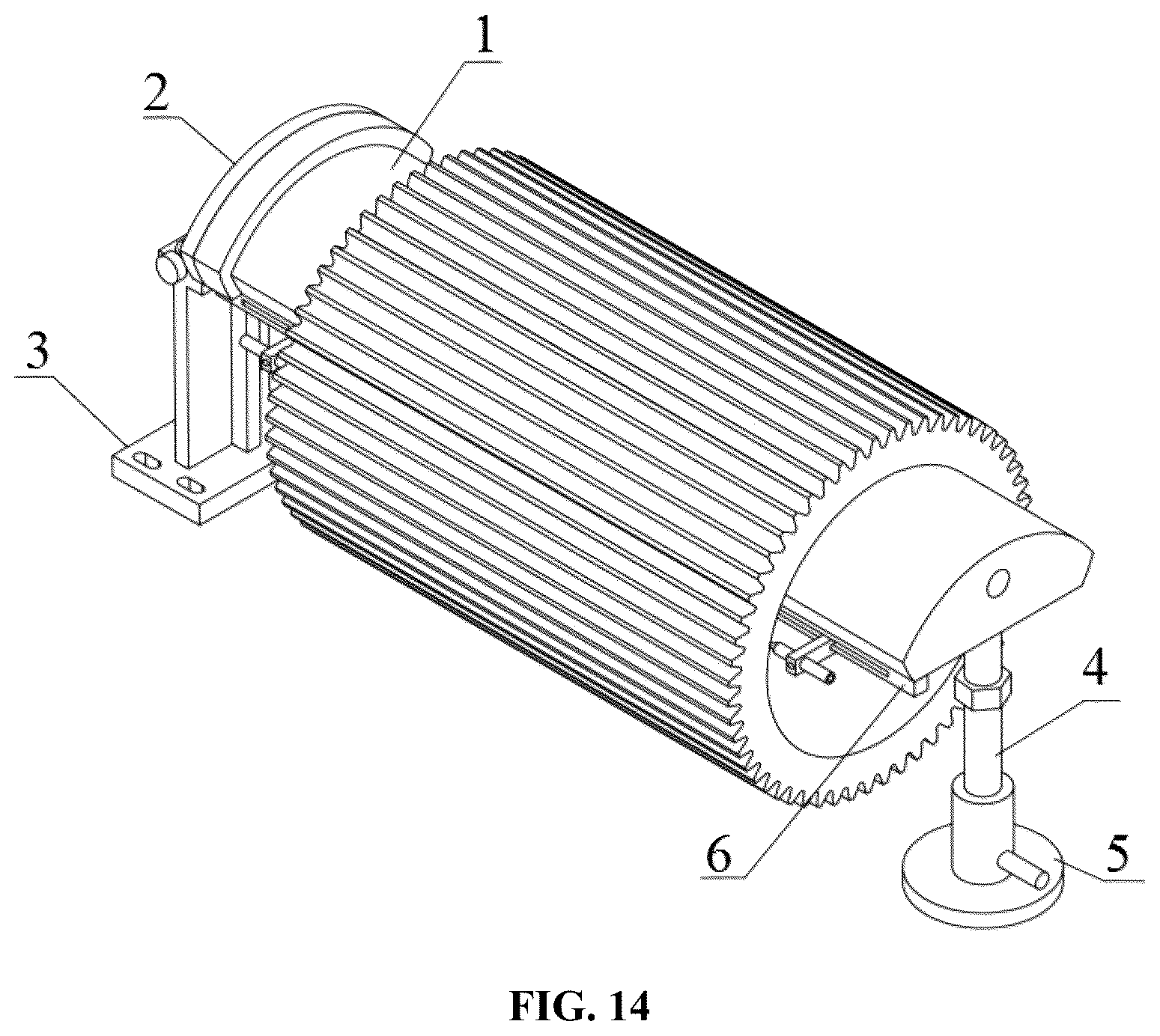 Patent US12129890 Figure 9 – Inner-support and gas-flotation static balancing device for rotating ring-shaped part and method of using the same