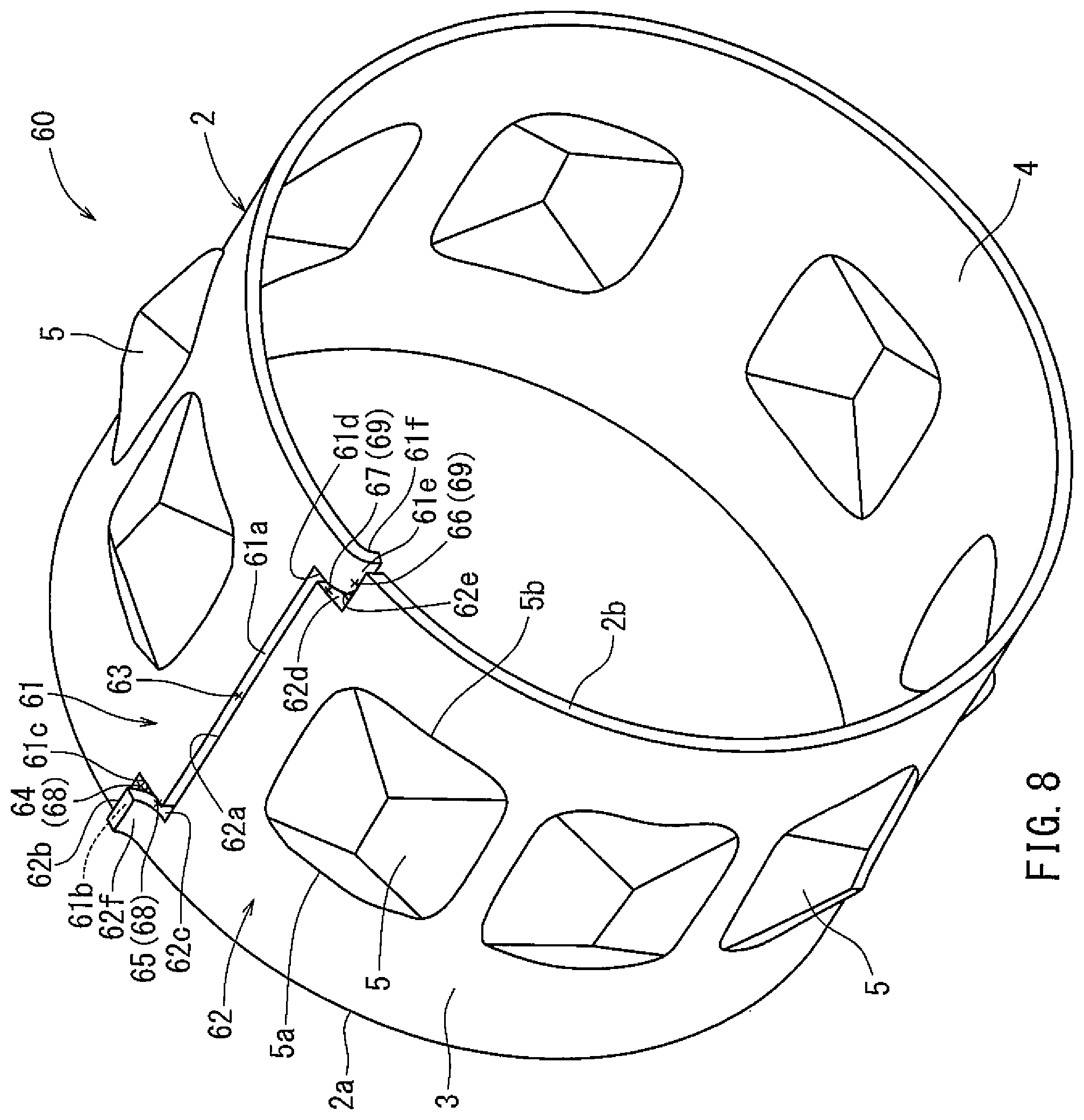 Patent US12129894 Figure 6 – Tolerance ring