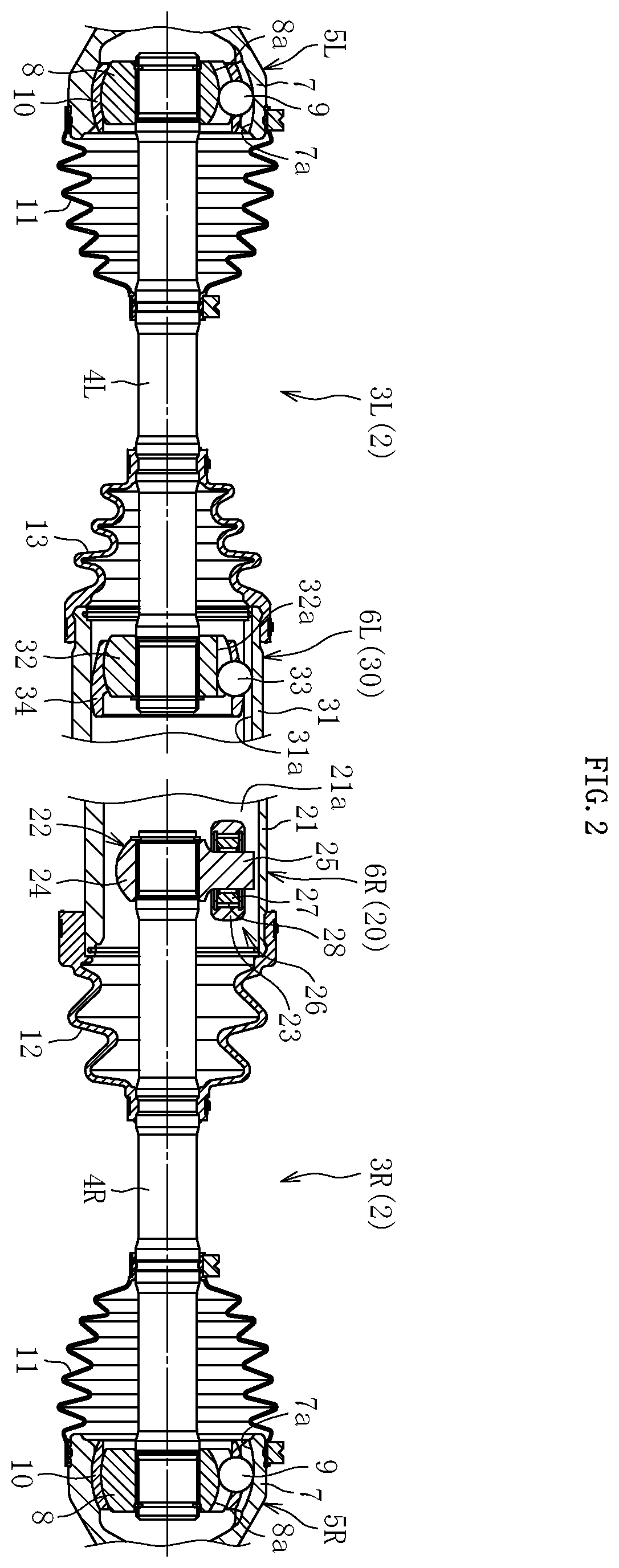 Patent US12129896 Figure 2 – Power transmission mechanism and vehicle