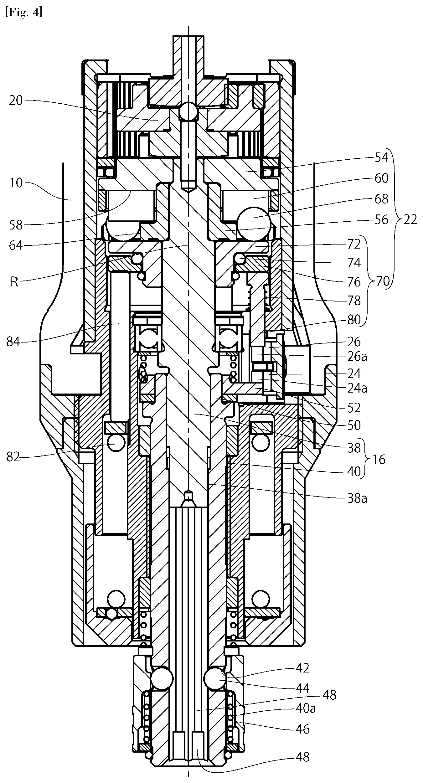 Patent US12129897 Figure 4 – Clutch mechanism and power tool