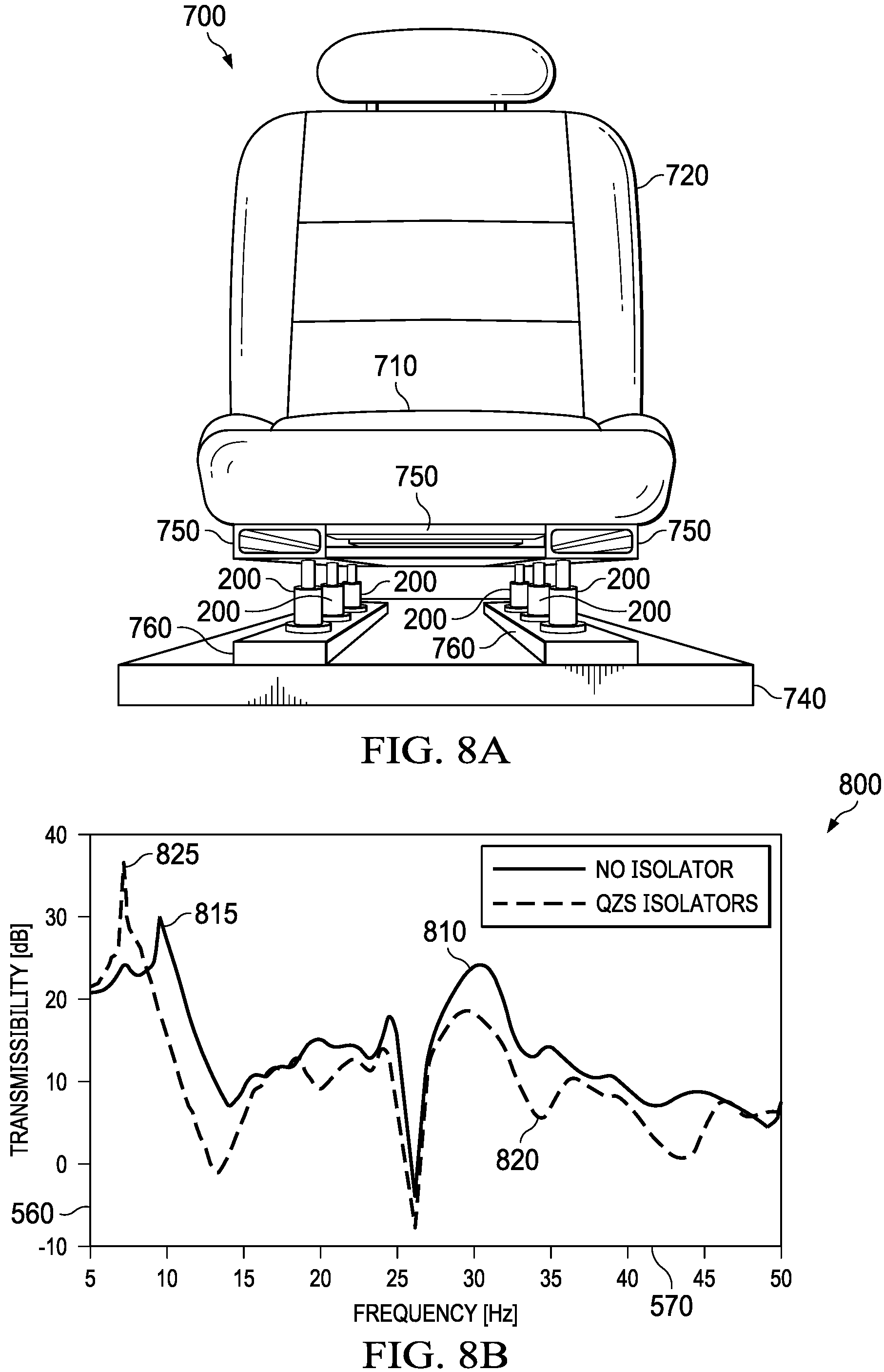 Patent US12129902 Figure 8 – Stacked disk spring vibration isolator with increased lateral load capacity