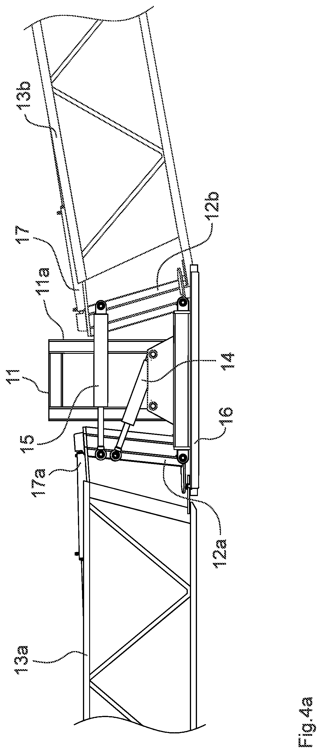 Patent US12129903 Figure 4 – Agricultural apparatus with improved suspension