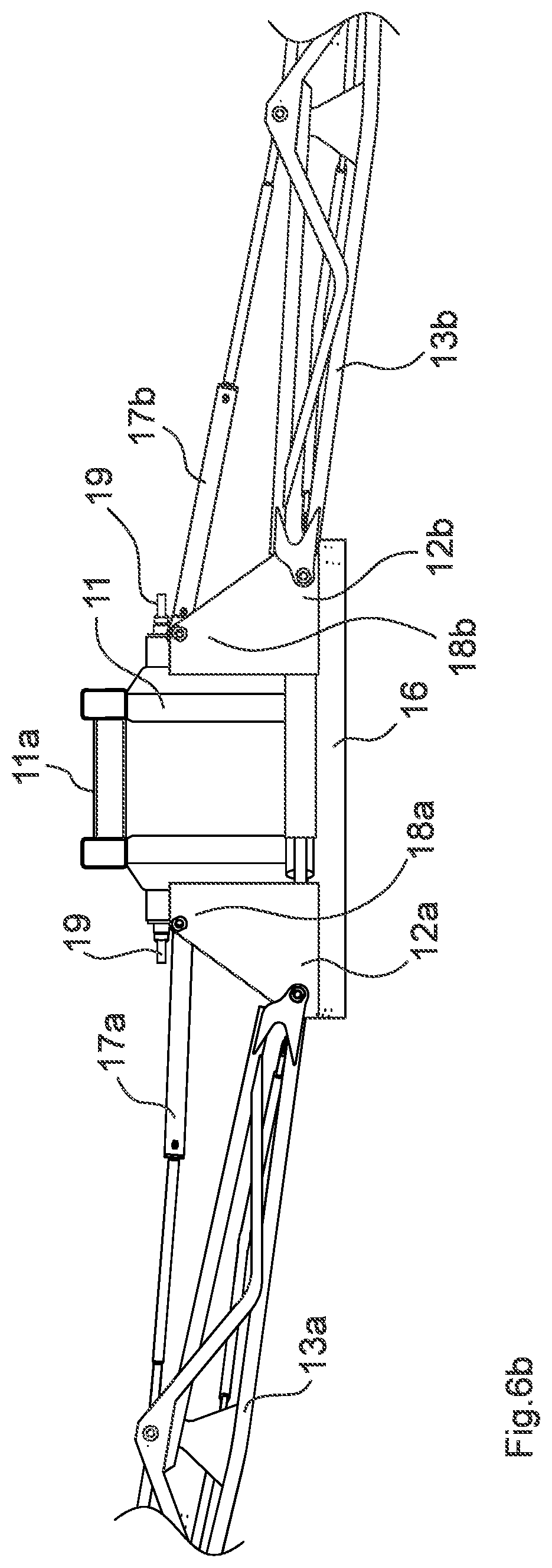 Patent US12129903 Figure 9 – Agricultural apparatus with improved suspension
