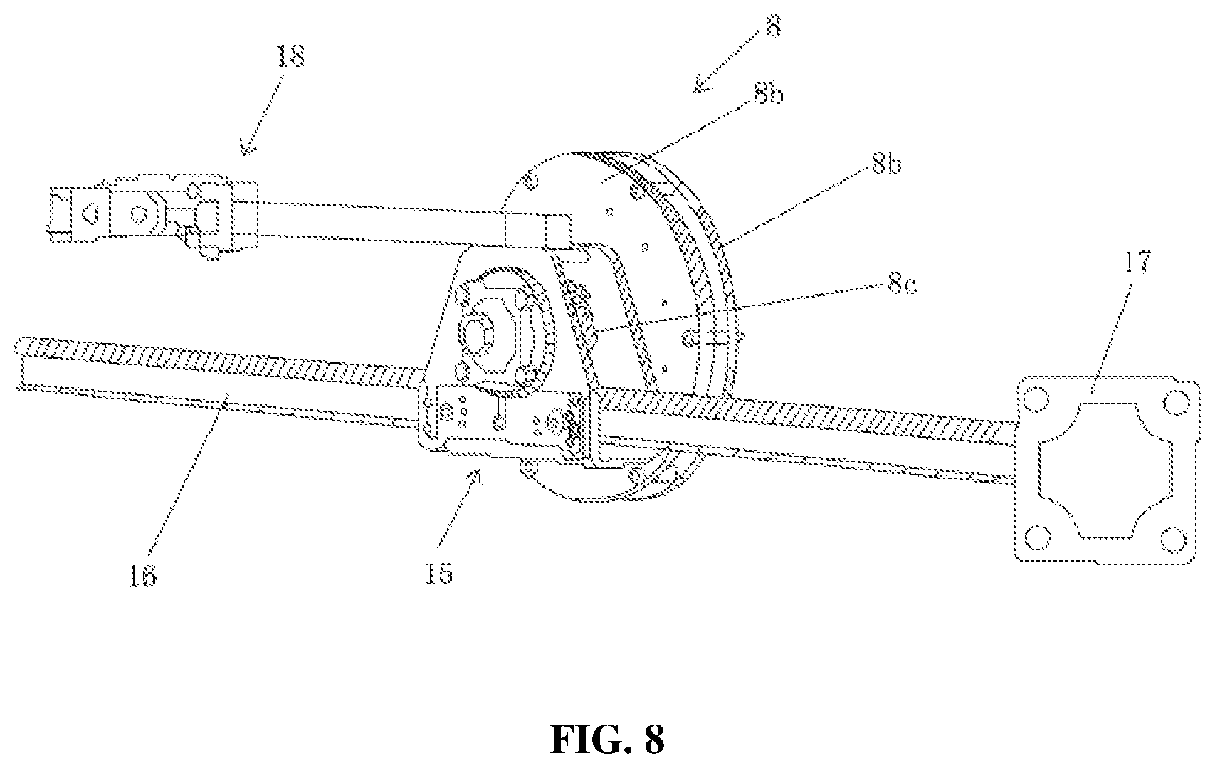 Patent US12129905 Figure 7 – Hybrid damping module, vibration suppression device, vibration suppression method, and wind turbine set