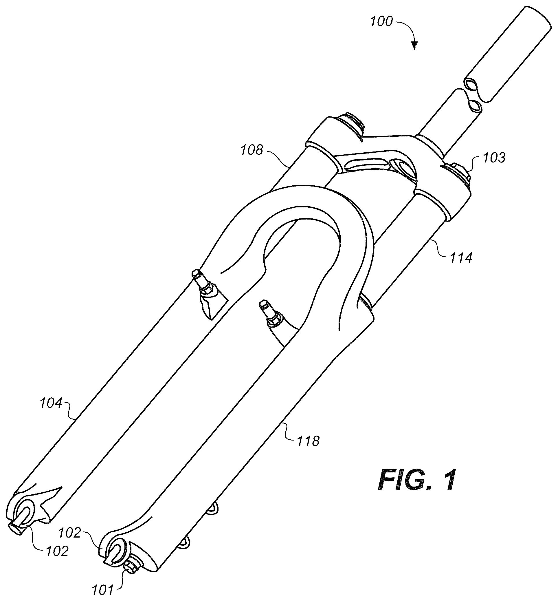 Patent US12129909 Figure 1 – Method and apparatus for an adjustable damper