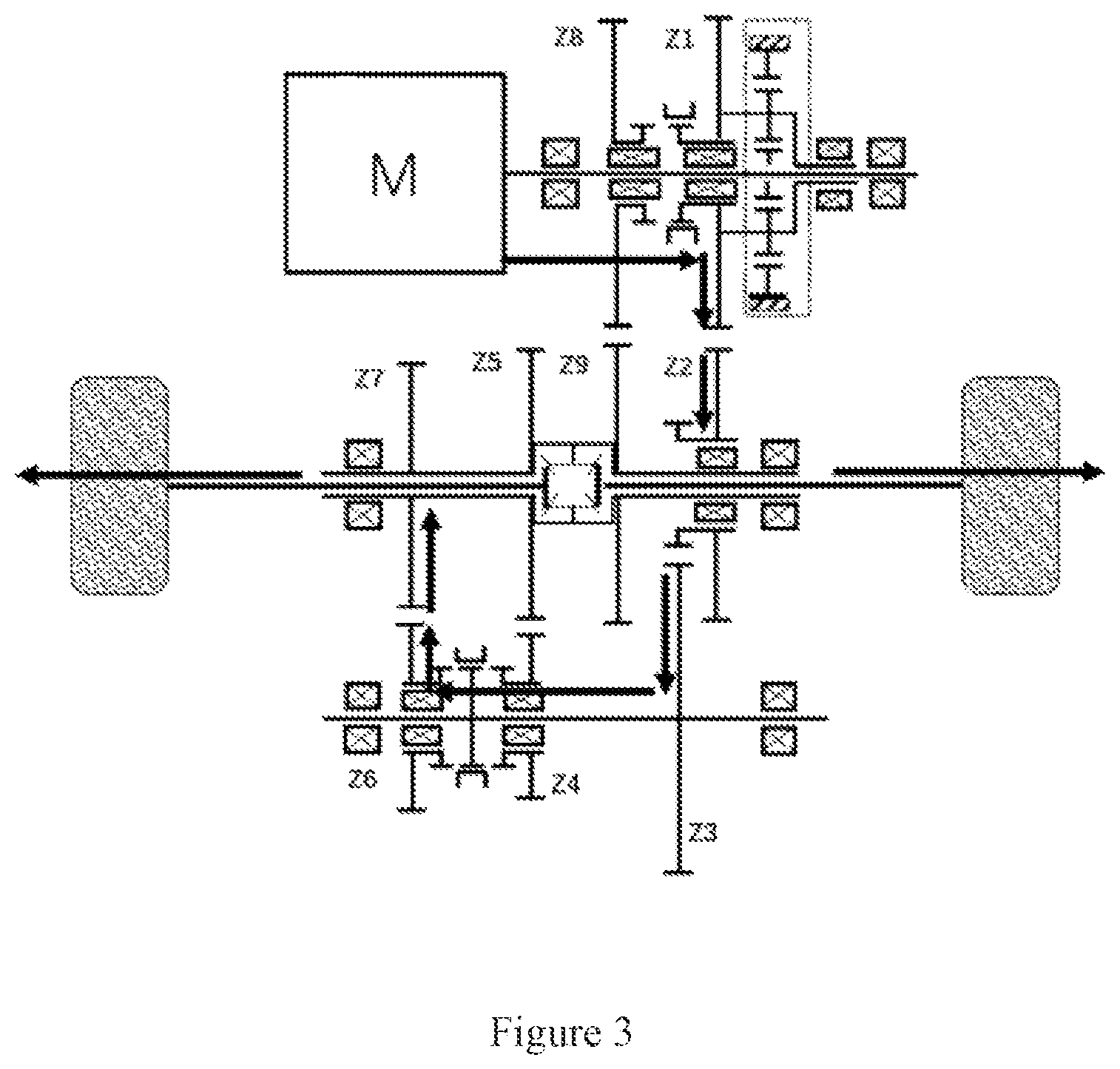 Patent US12129913 Figure 3 – Electric drive axle and electric vehicle