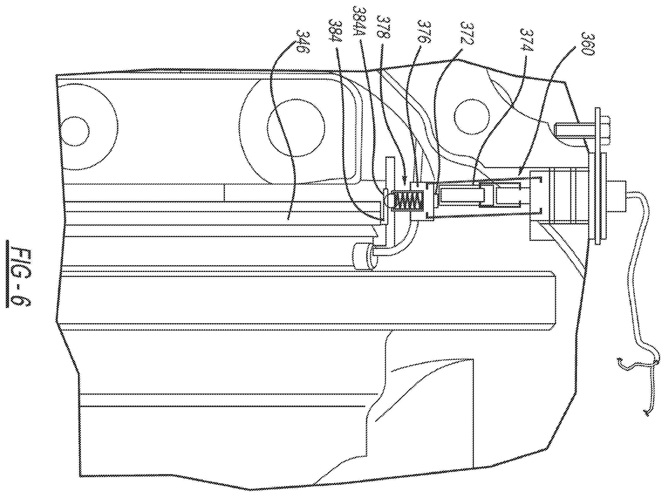 Patent US12129917 Figure 6 – Differential lock/unlock position detection
